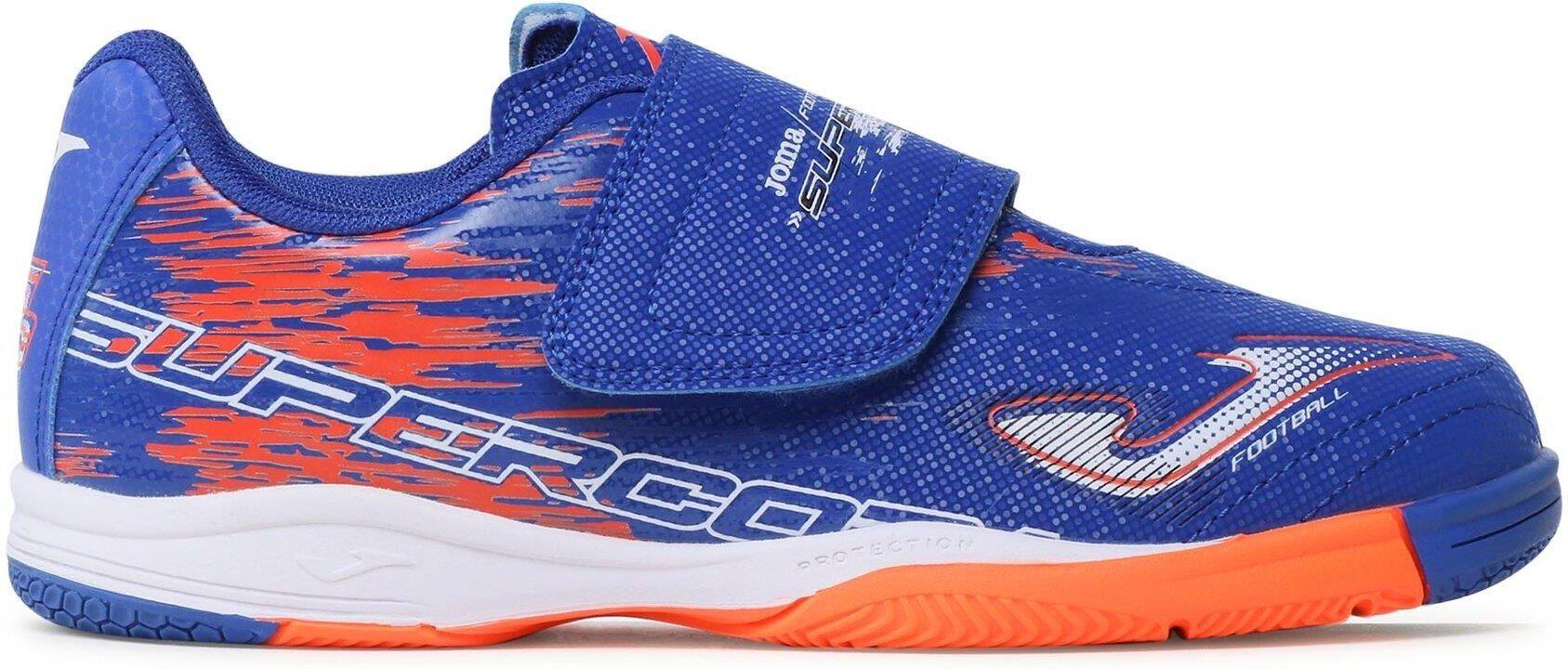 Zapatillas de fútbol sala niño Joma Supercopa Jr IN, azul 6/6