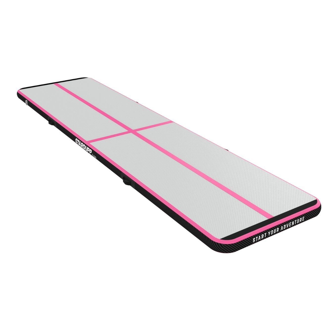 Tapis de gymnastique gonflable AirTrack Flow 4 m 10 cm rose - Stardupp 6/7