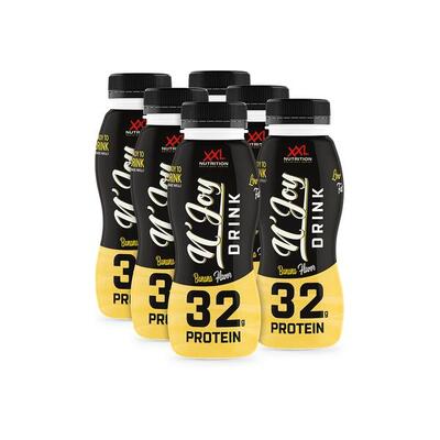 N'joy protein drink - 32g proteïne, kant en klare eiwitshake - banaan - 6 pack
