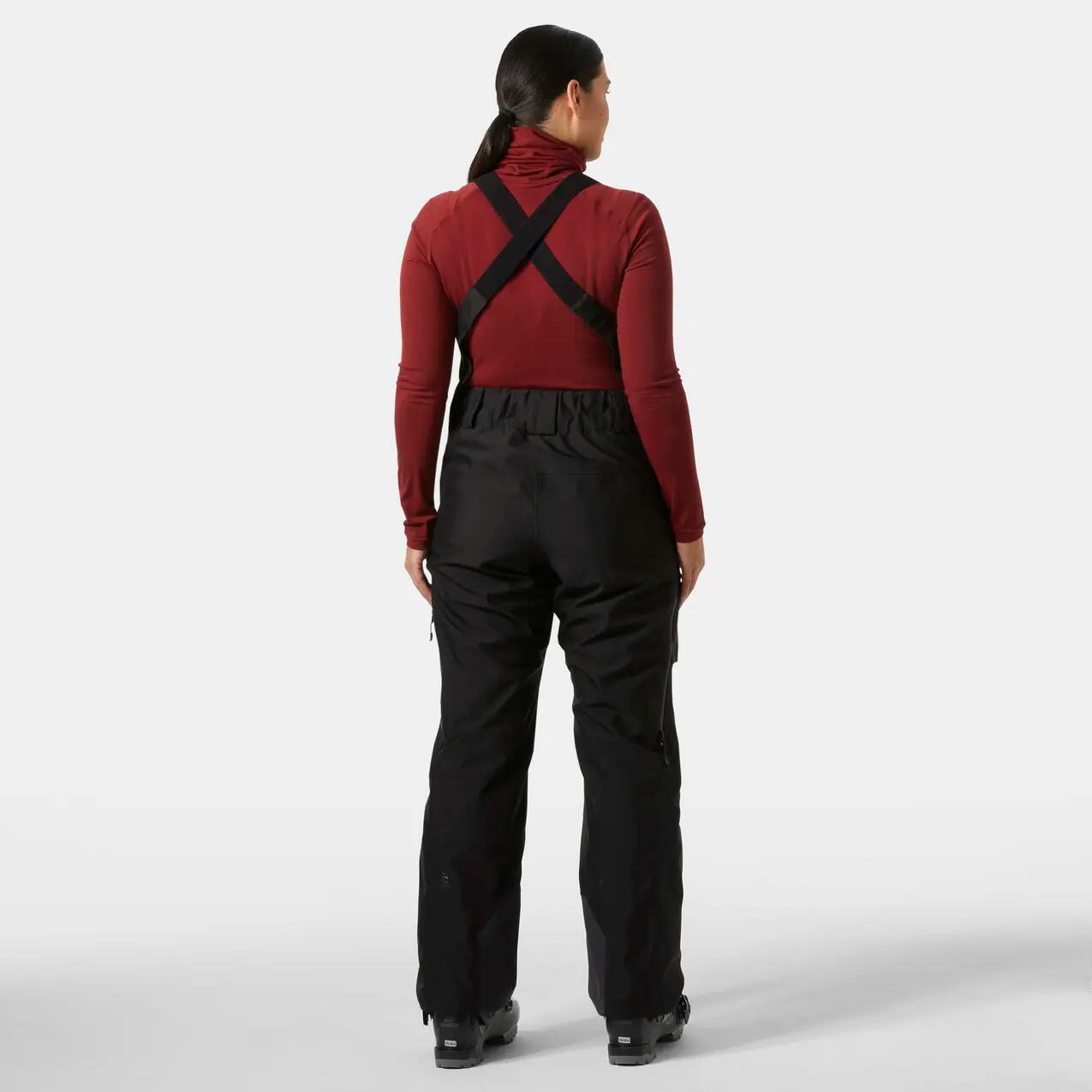 Pantalones de esquí con tirantes para mujer Helly Hansen Powderqueen 2.0 4/7