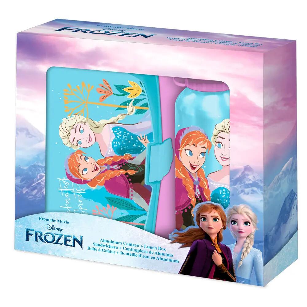 Lebensmittelaufbewahrungsbox + Aluminiumflasche Disney Frozen 3/3