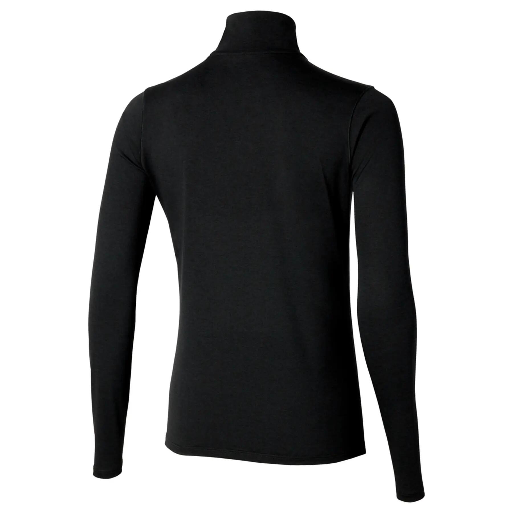 Damski top treningowy 1/4 z zamkiem błyskawicznym Mizuno Core Impulse 2/2