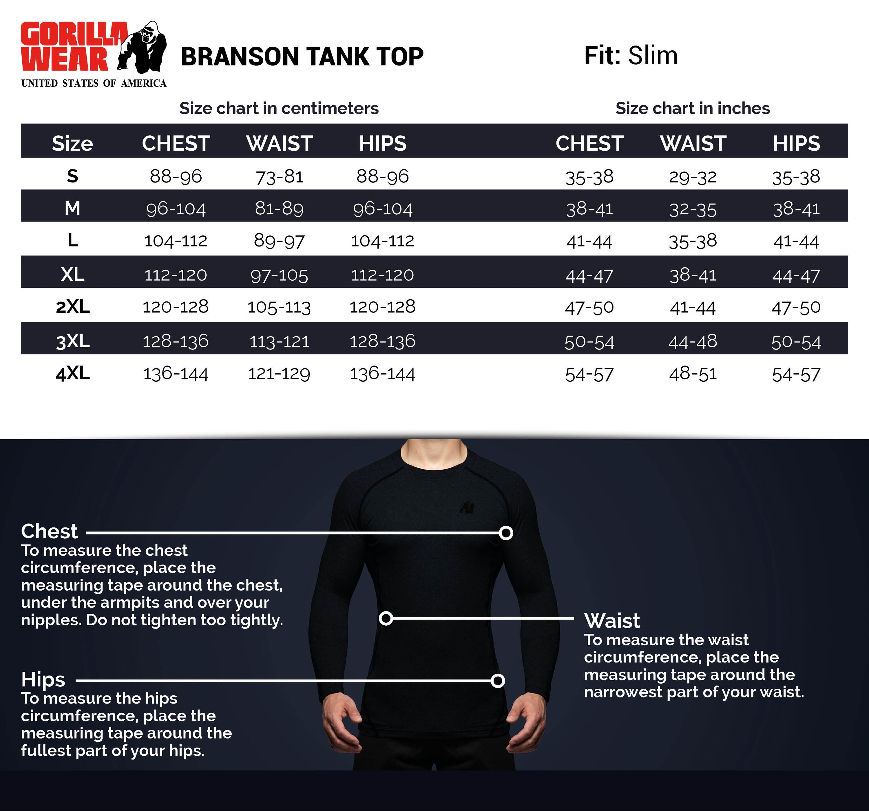 Camiseta de tirantes Gorilla Wear Branson 5/5