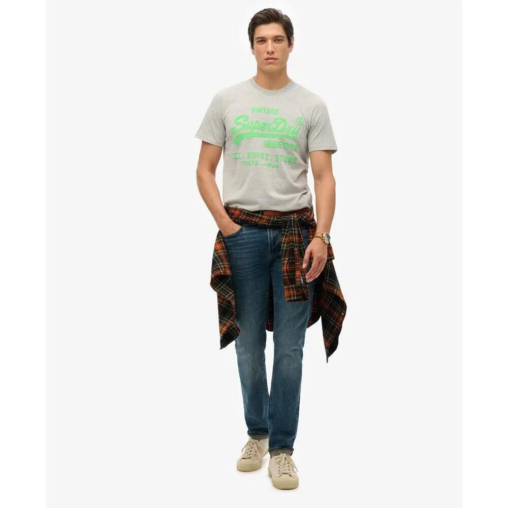 T-shirt logo vintage neon 3/7