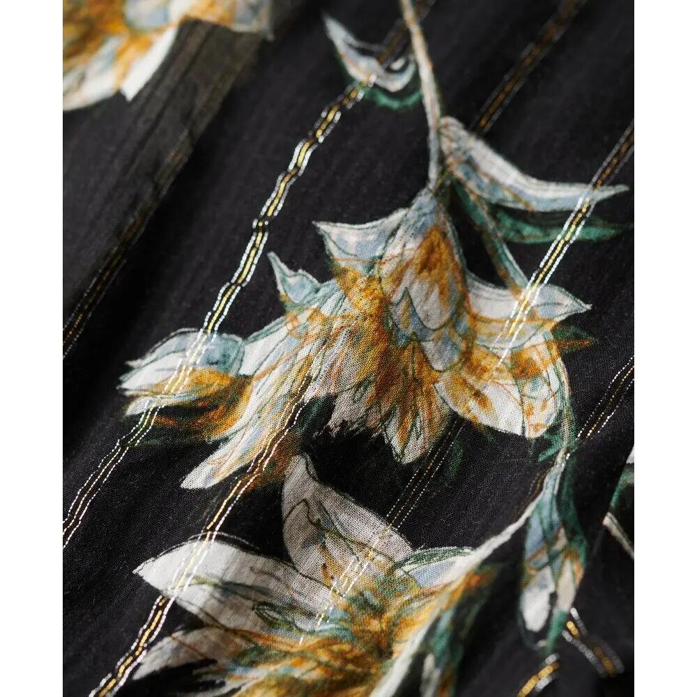 Gewebtes Plissee-Oberteil aus den 70er Jahren 5/5