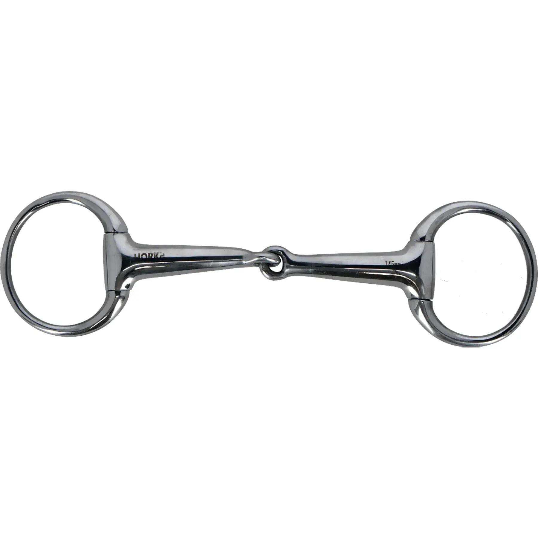 Mors a 2 anelli cavi per cavallo HORKA 2/4