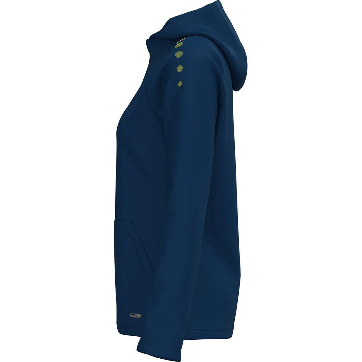 Jako One Sweat à Capuche Femme - Marine / Citron 3/5