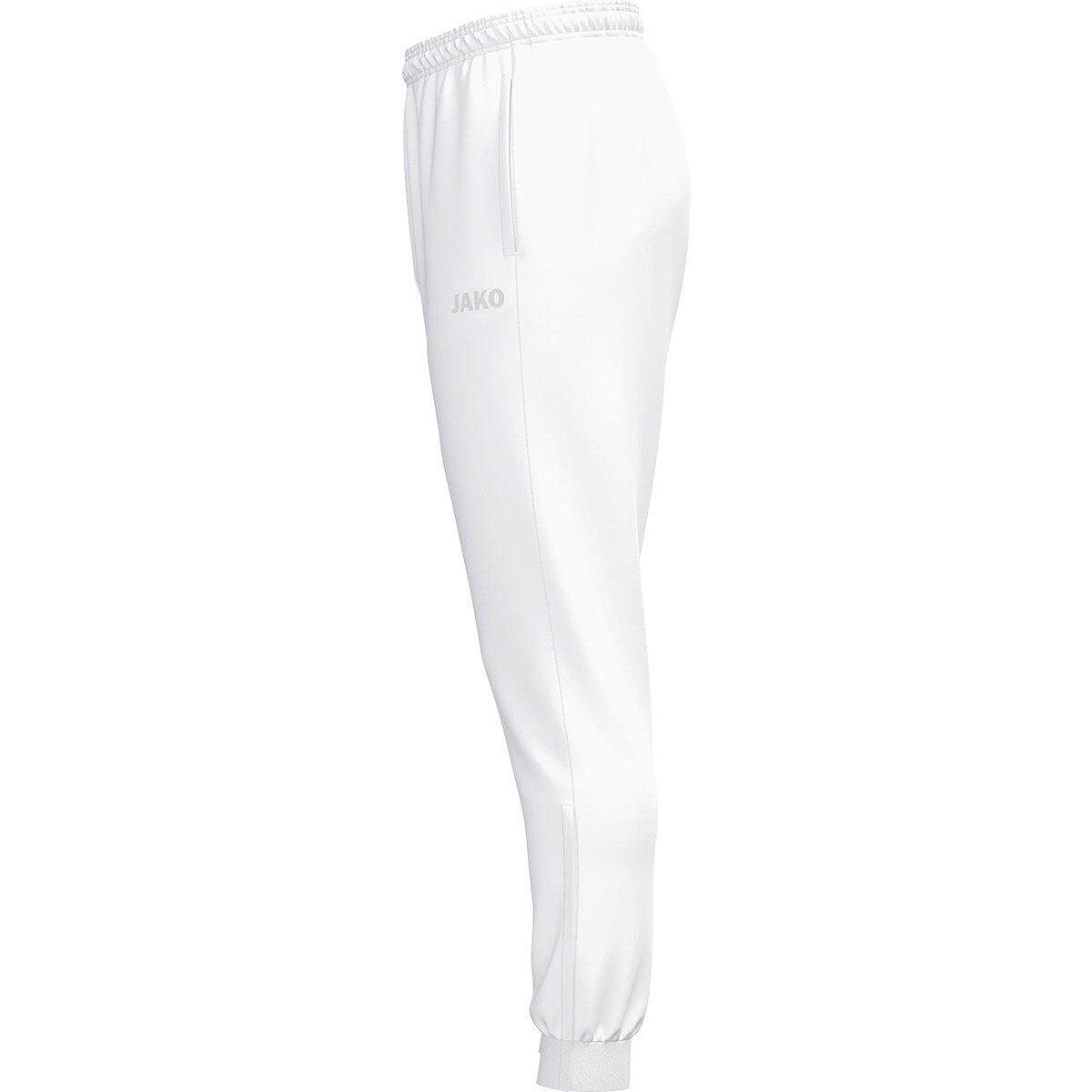 Jako One polyesterbroek heren - wit 3/4