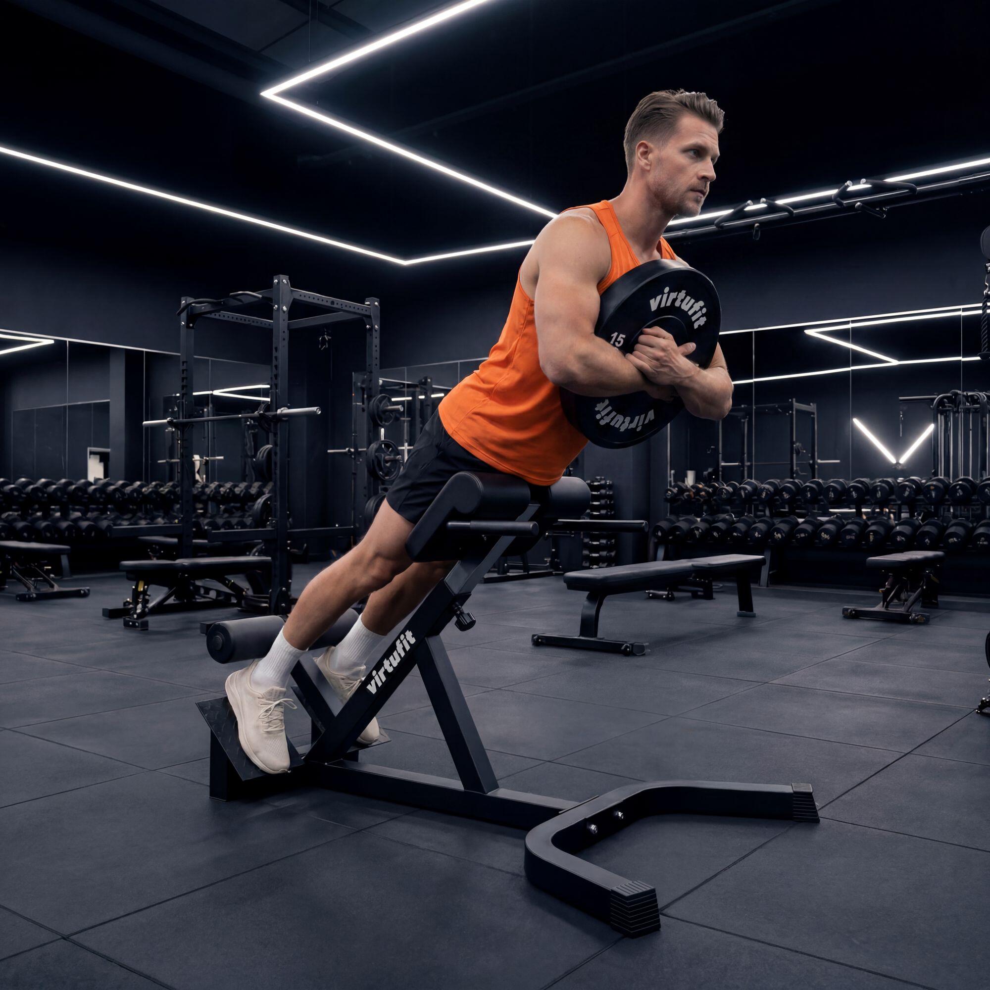 Krzesło do ćwiczeń Hyperextension Pro - Roman Chair - Trener kręgosłupa 3/7