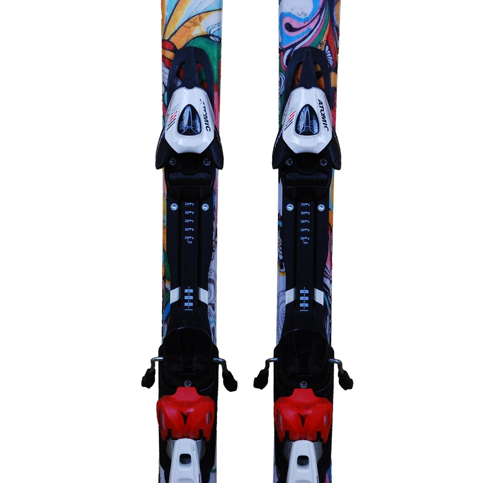 RECONDITIONNE - Ski Junior Atomic Elysian + Fixations 3/4