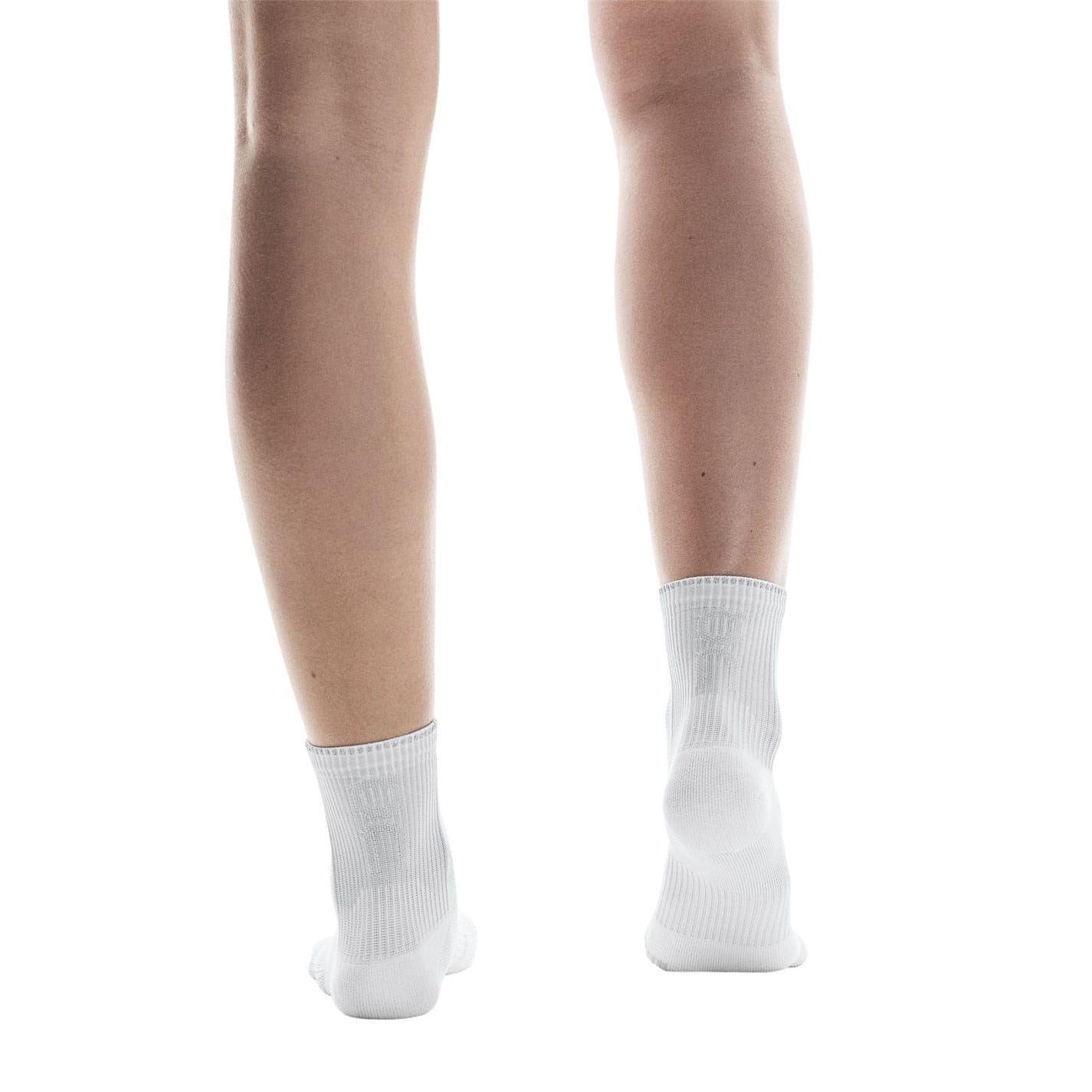 Unisex Adult Quarter Socks (White) 3/4