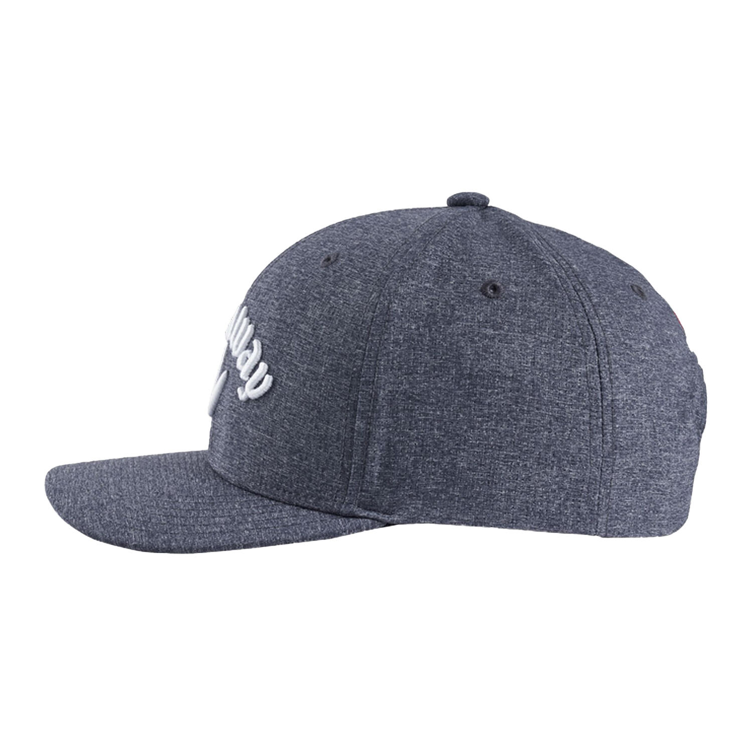 "Performance Pro" BaseballMütze für Herren Damen und Herren Holzkohle/Weiß 3/5