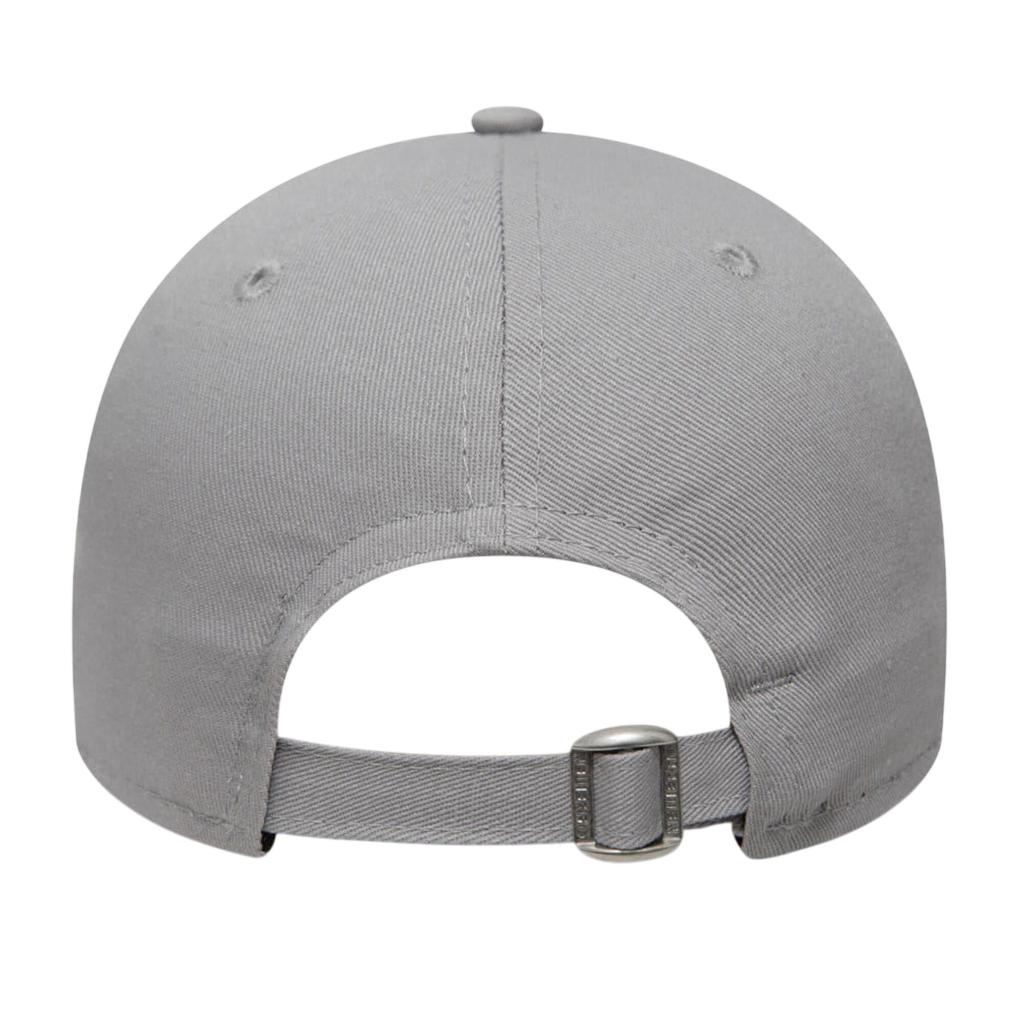 Cap Baseball Cotone Bambini New Era 9Forty Grigio Bianco 2/4