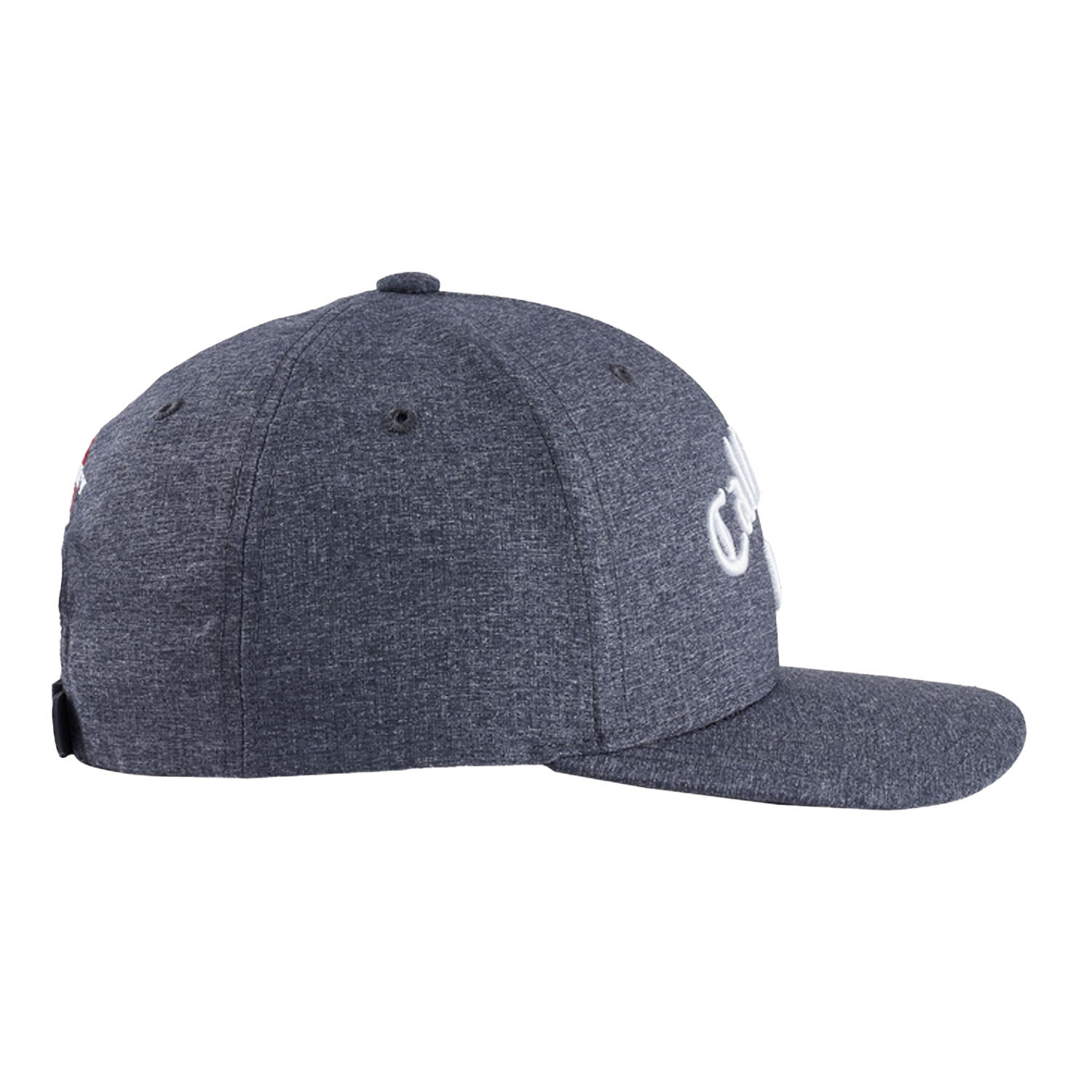 "Performance Pro" BaseballMütze für Herren Damen und Herren Holzkohle/Weiß 4/5