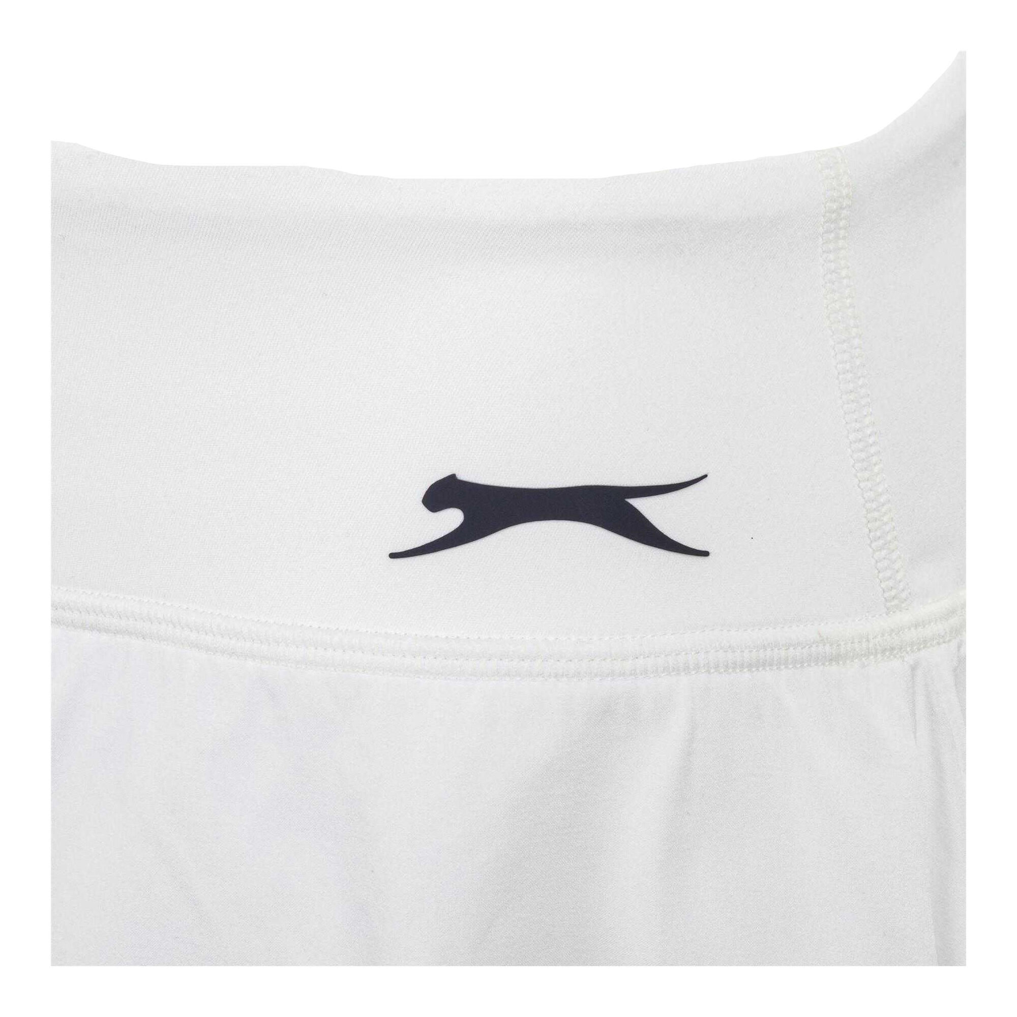 Pantaloncini Leggera Donna Slazenger Court Bianco 3/4