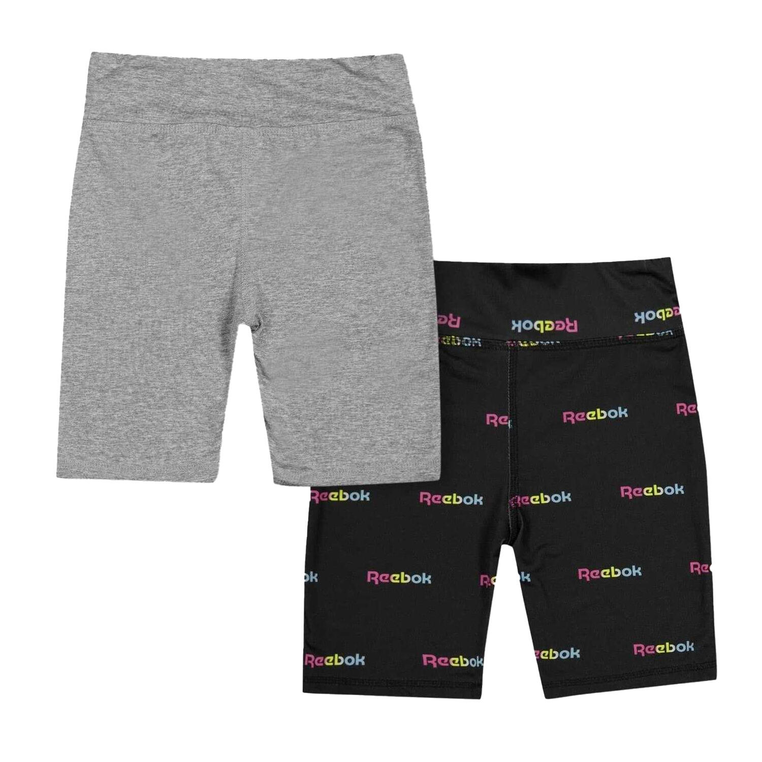 Shorts für Mädchen (2erPack) Kinder Schwarz 2/2