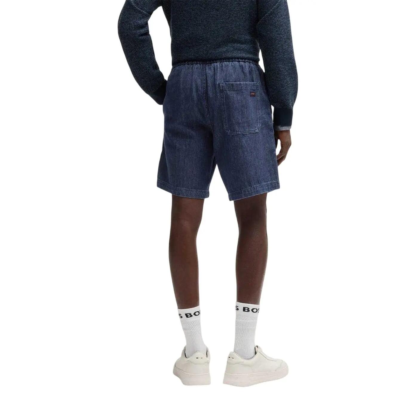 Short Homme (Bleu Foncé) 3/4