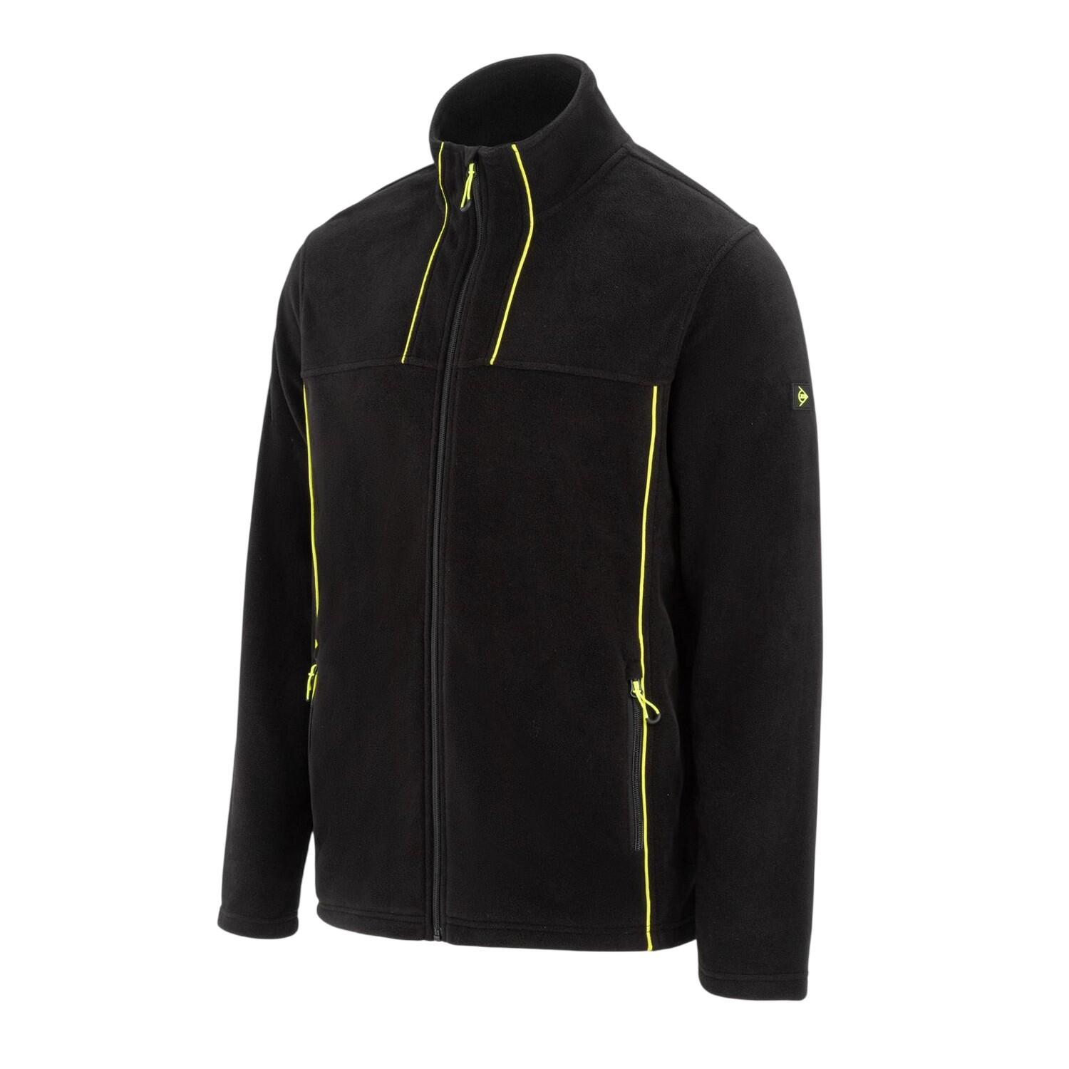 Fleecejacke für Herren Schwarz 3/3