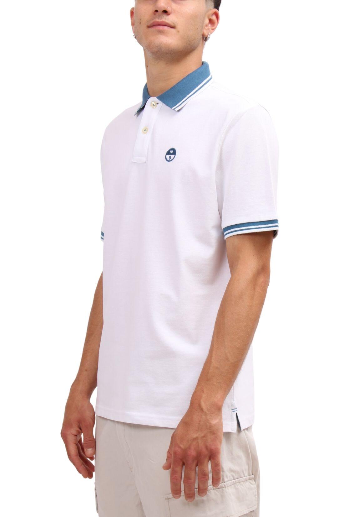 NORTH SAILS - Polo homme en coton avec détails contrastés - Taille XL 2/2