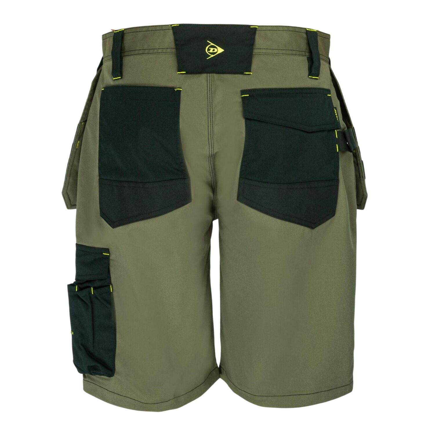 "On Site" Arbeitshose Shorts für Herren Khaki 2/3