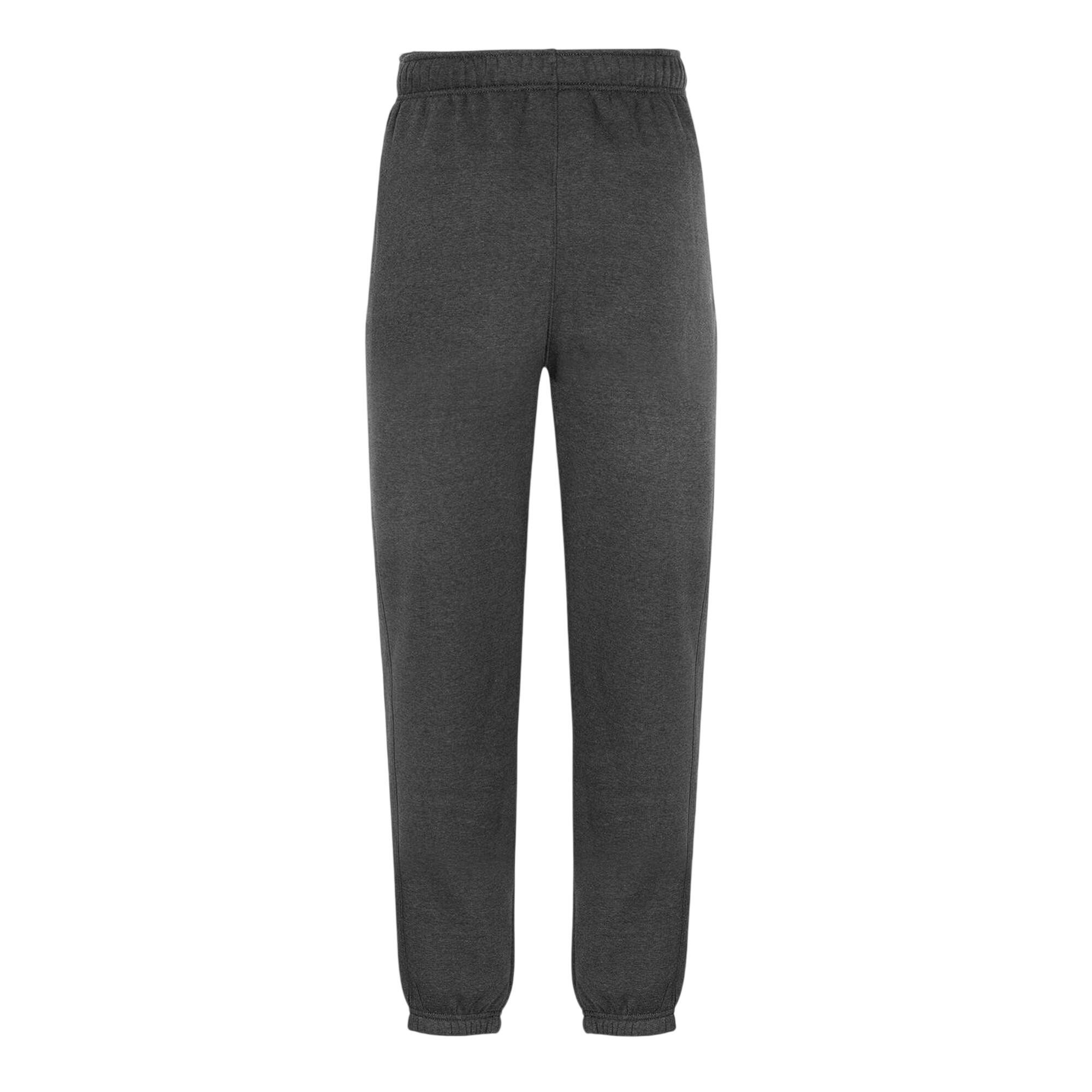 Jogginghosen für Herren Holzkohle-Mergel meliert 3/4