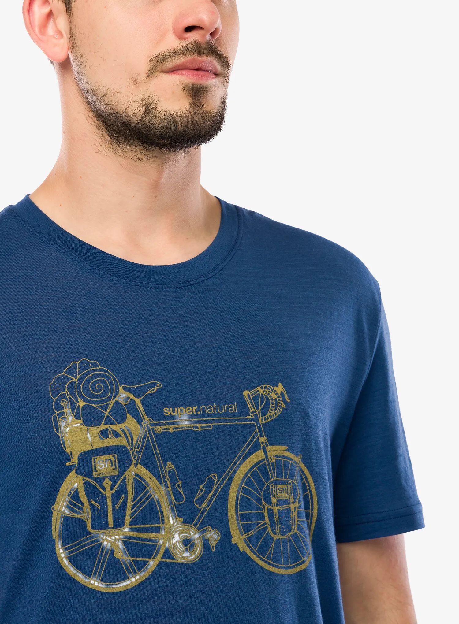 Koszulka z nadrukiem Super.natural Wander Wheel Tee 6/7