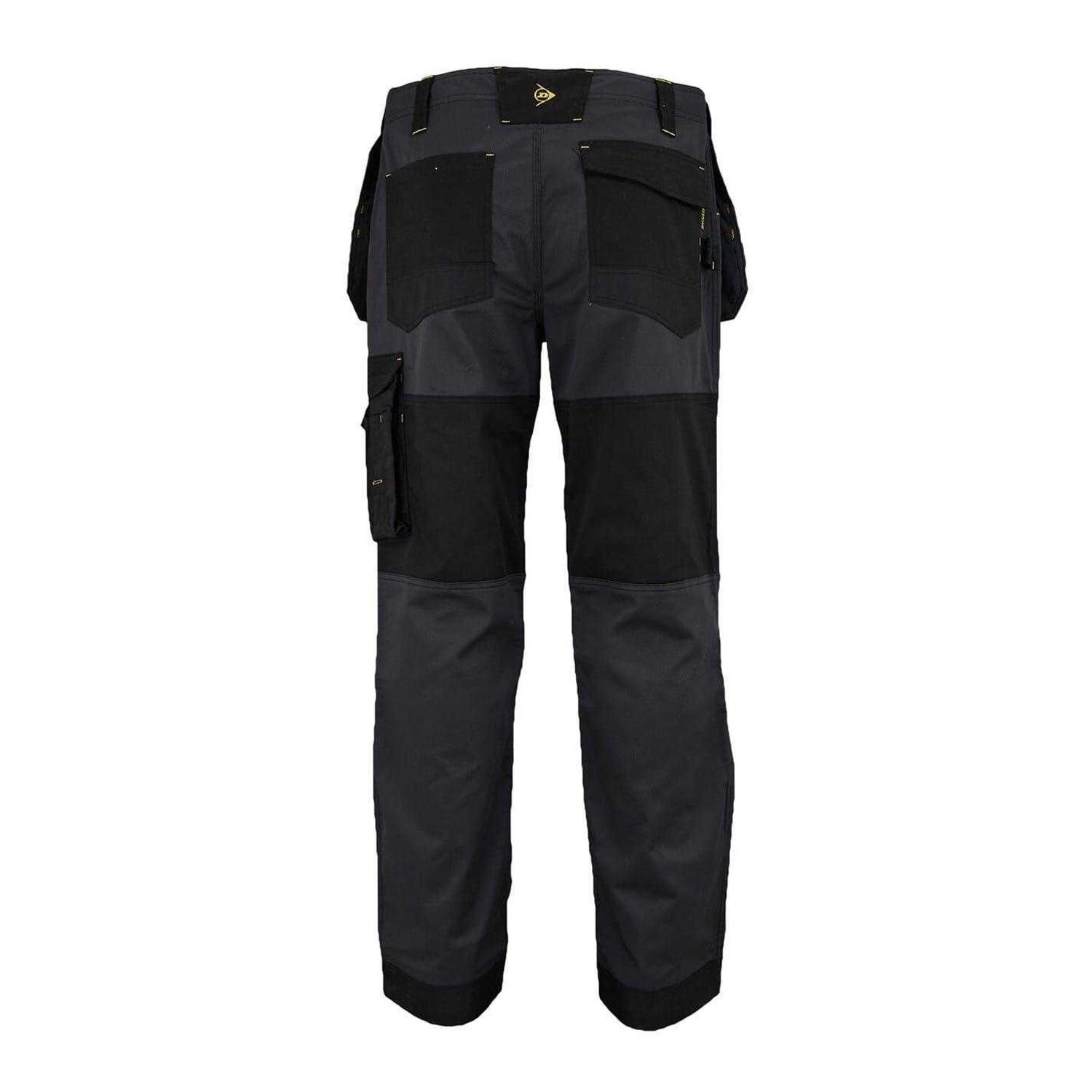 Arbeitshosen für Herren Holzkohle/Schwarz 2/4