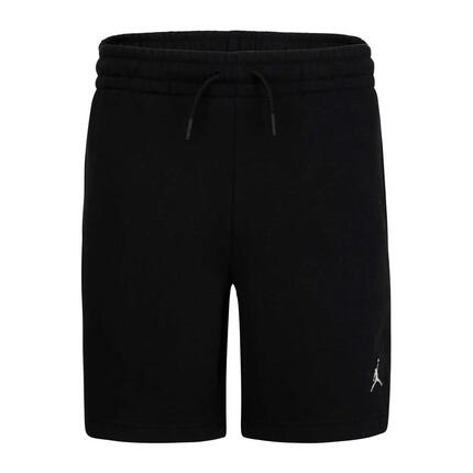 Jongens Air Jordan Fleece Normale Korte Broek (Zwart/Wit)