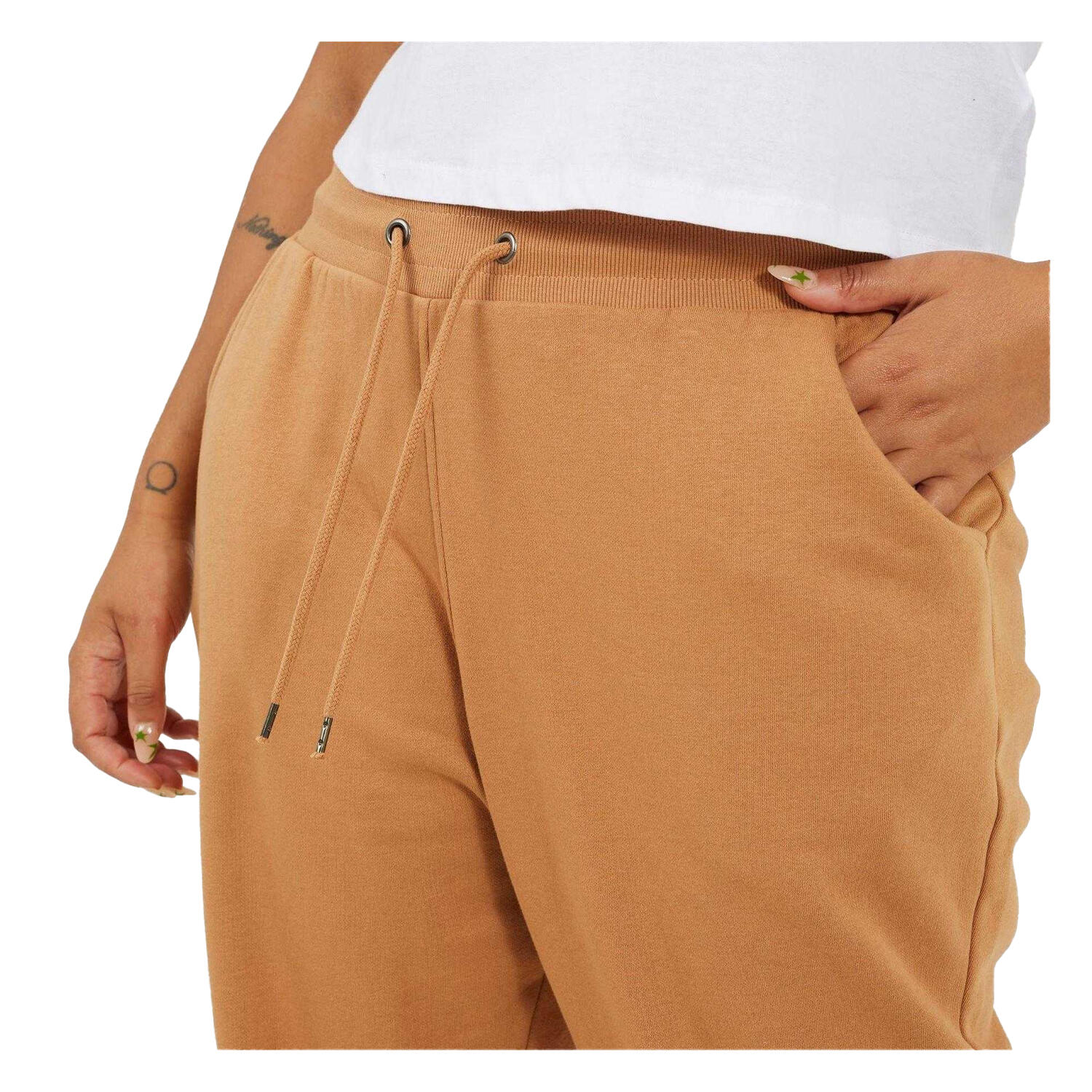 Pantalon De Jogging Femme (Marron Clair) 4/5