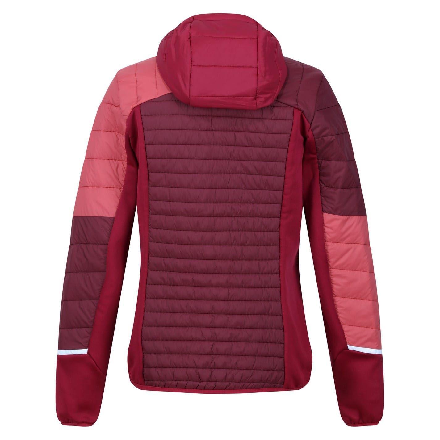Womens/Ladies Trutton Puffer Jacket (Burgundy/Rumba Red) 2/4