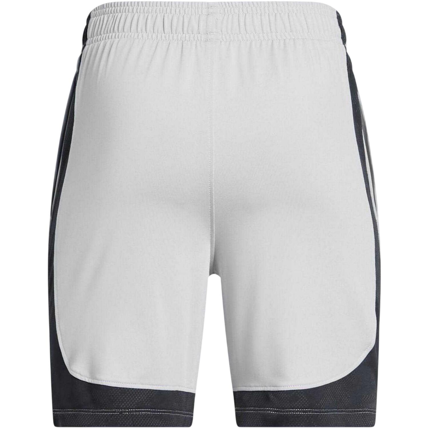 Pantaloncini Jacquard Presa D´Aria Bambini Under Armour Performance Grigio 2/2