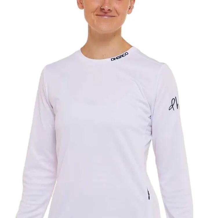 Dharco Gravity Women's Long Sleeve Jersey White