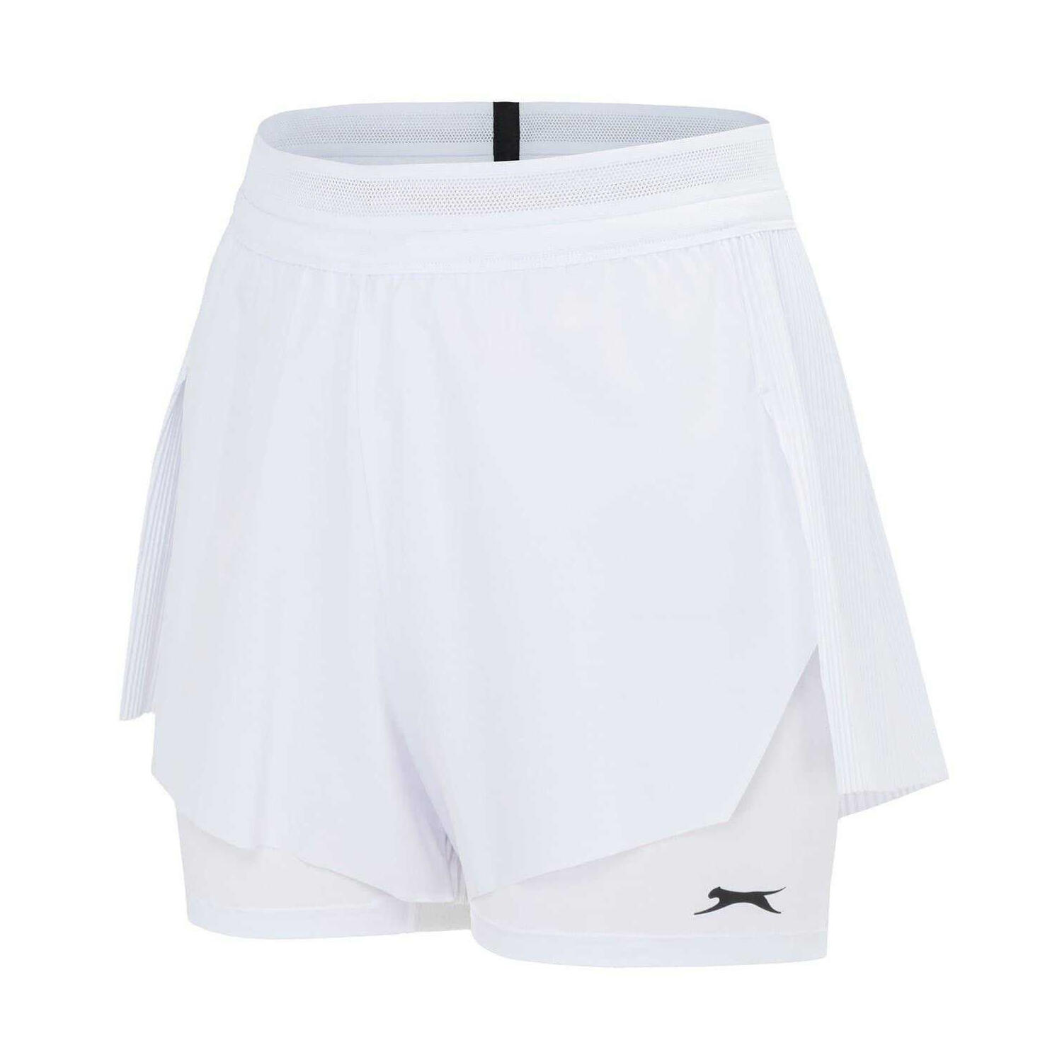 Pantaloncini 2 In 1 Donna Slazenger Bianco 3/3