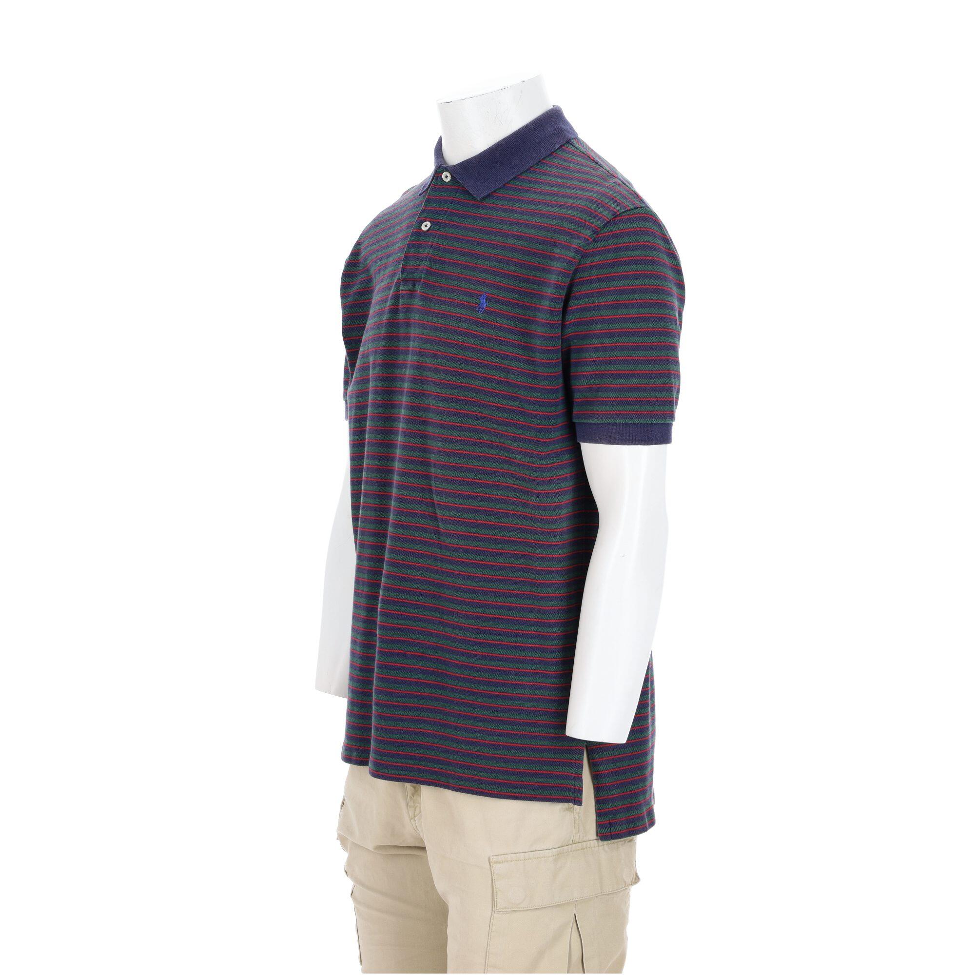 Polo maniche corte uomo verde Polo Ralph Lauren 4/7