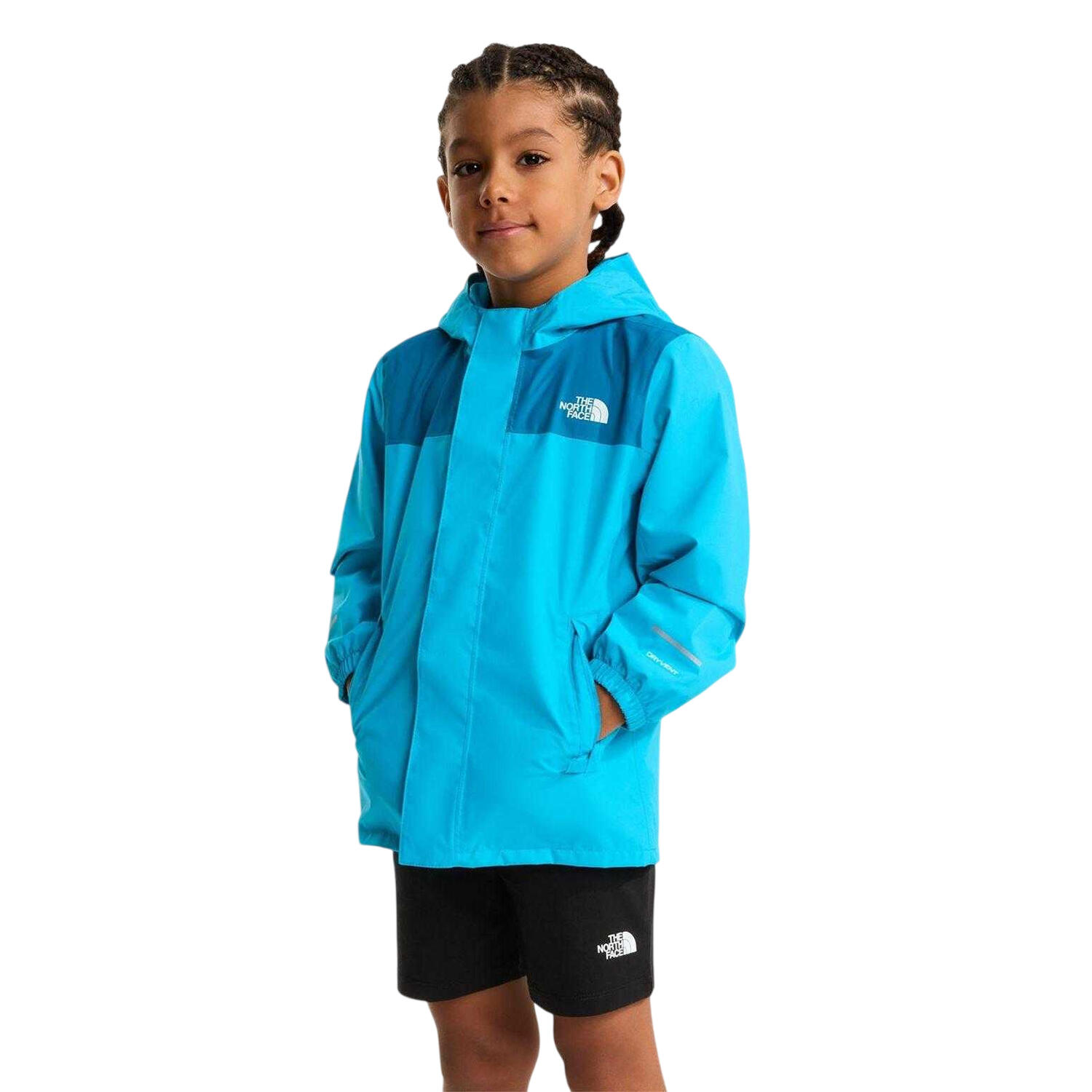 Childrens/Kids Waterproof Jacket (Blue) 3/3