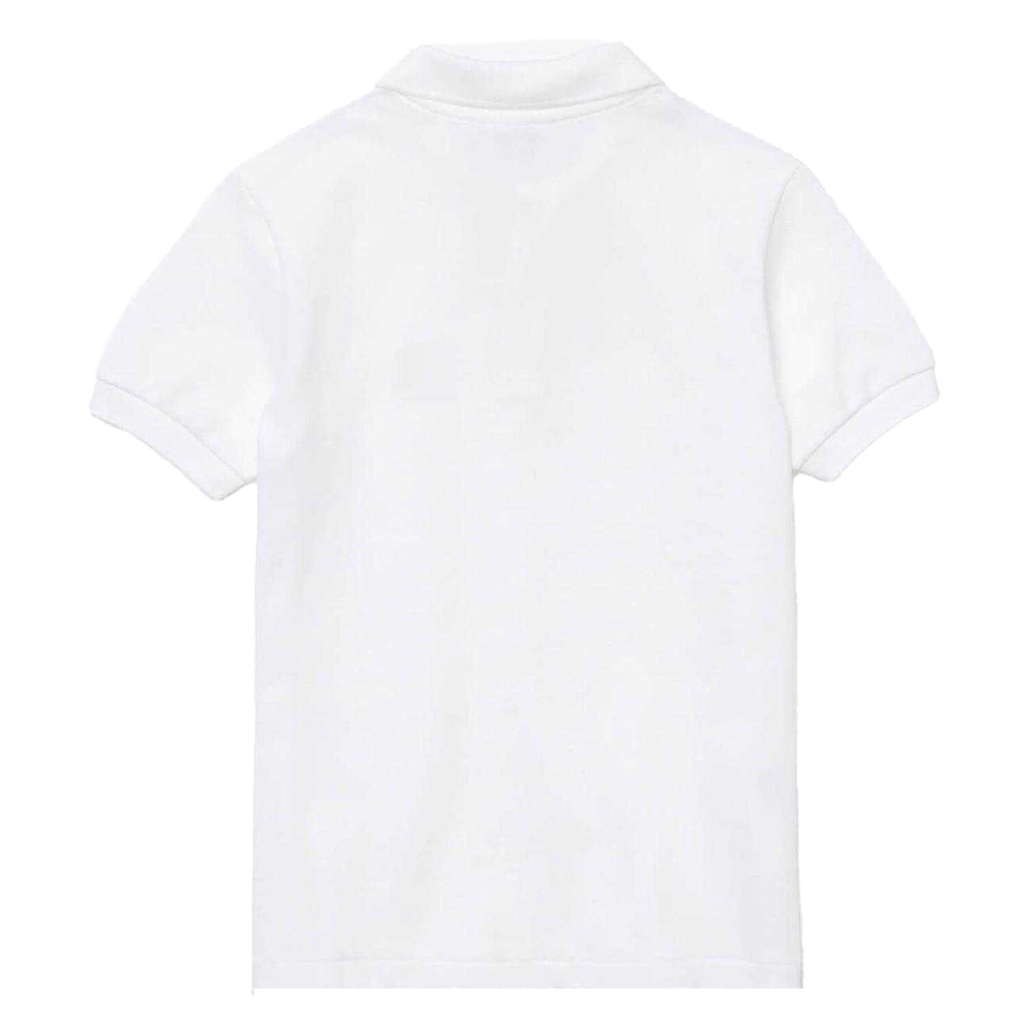 Poloshirt für , Piqué Jungen Weiß 2/2