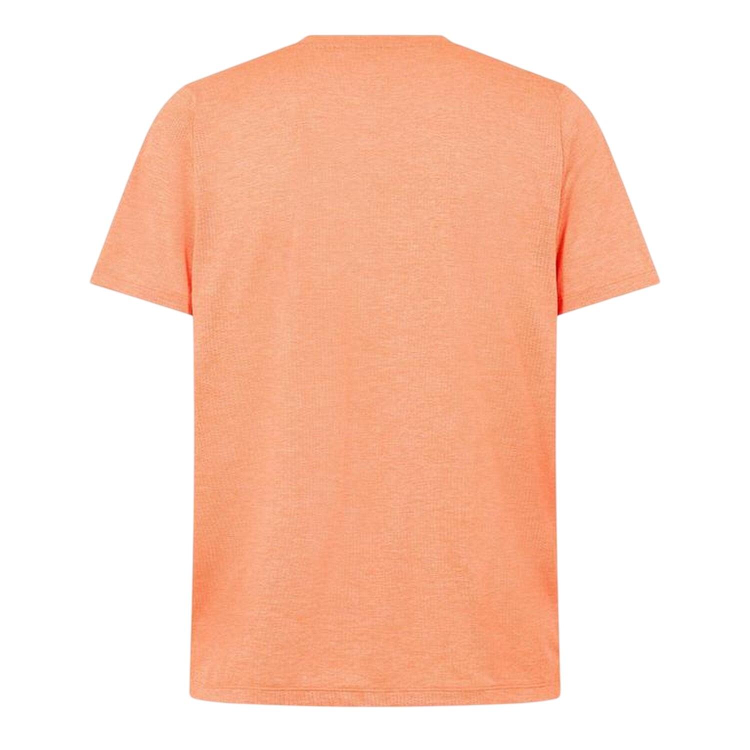 Mens Essentials Running TShirt (Orange) 3/3