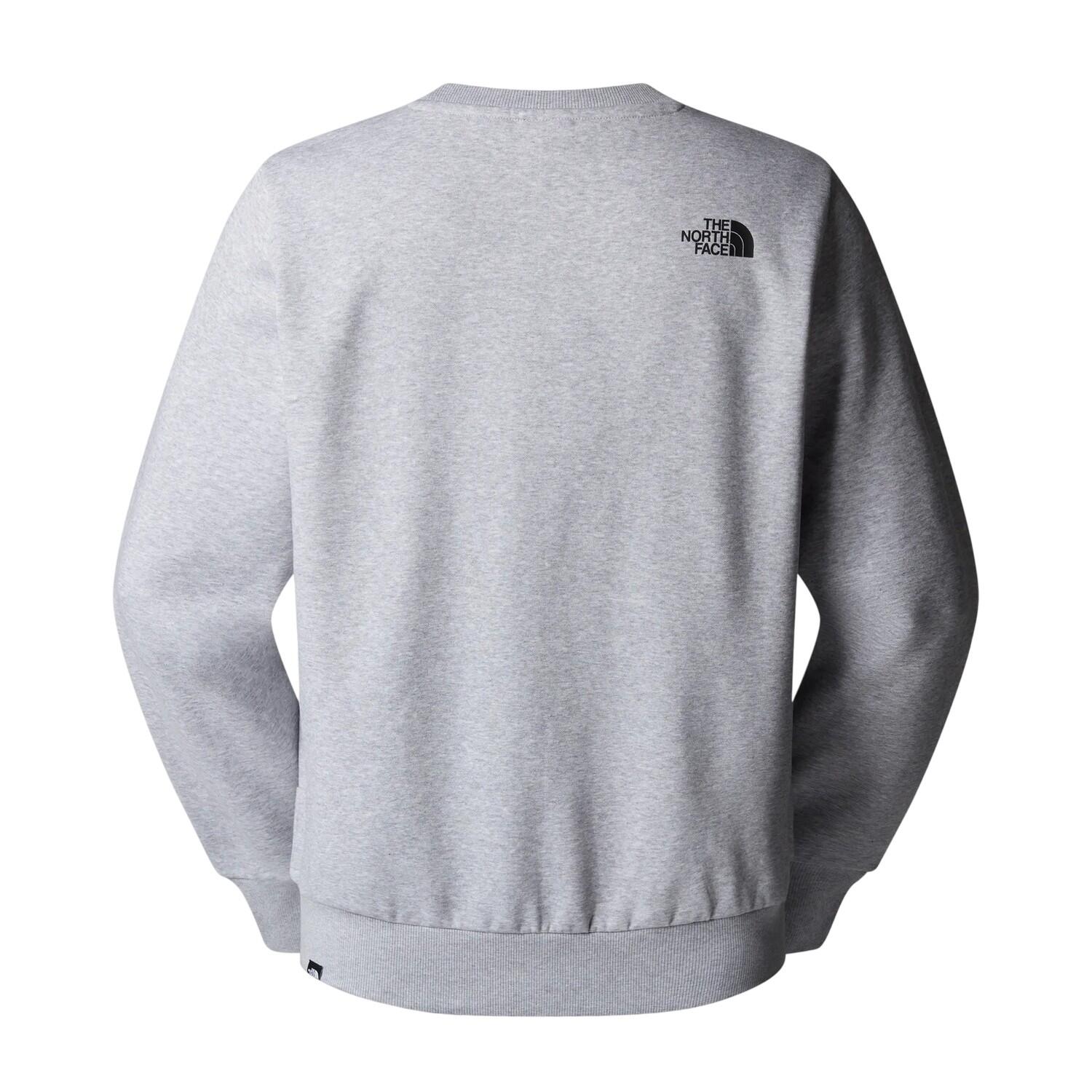 "Simple Dome" Sweatshirt für , Logo, Baumwollmischung Herren Grauheide 2/2