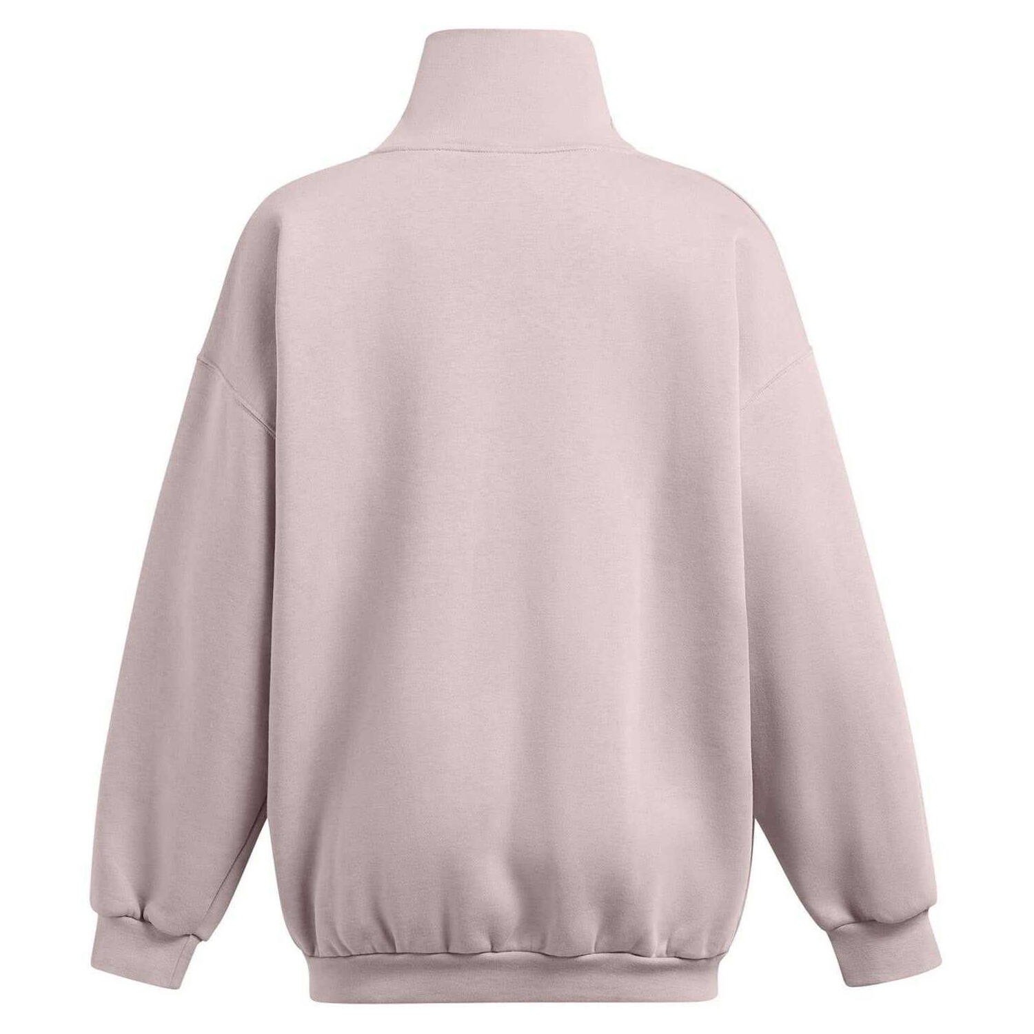 Felpa Spalla Cadente Donna Under Armour Grigio 3/3