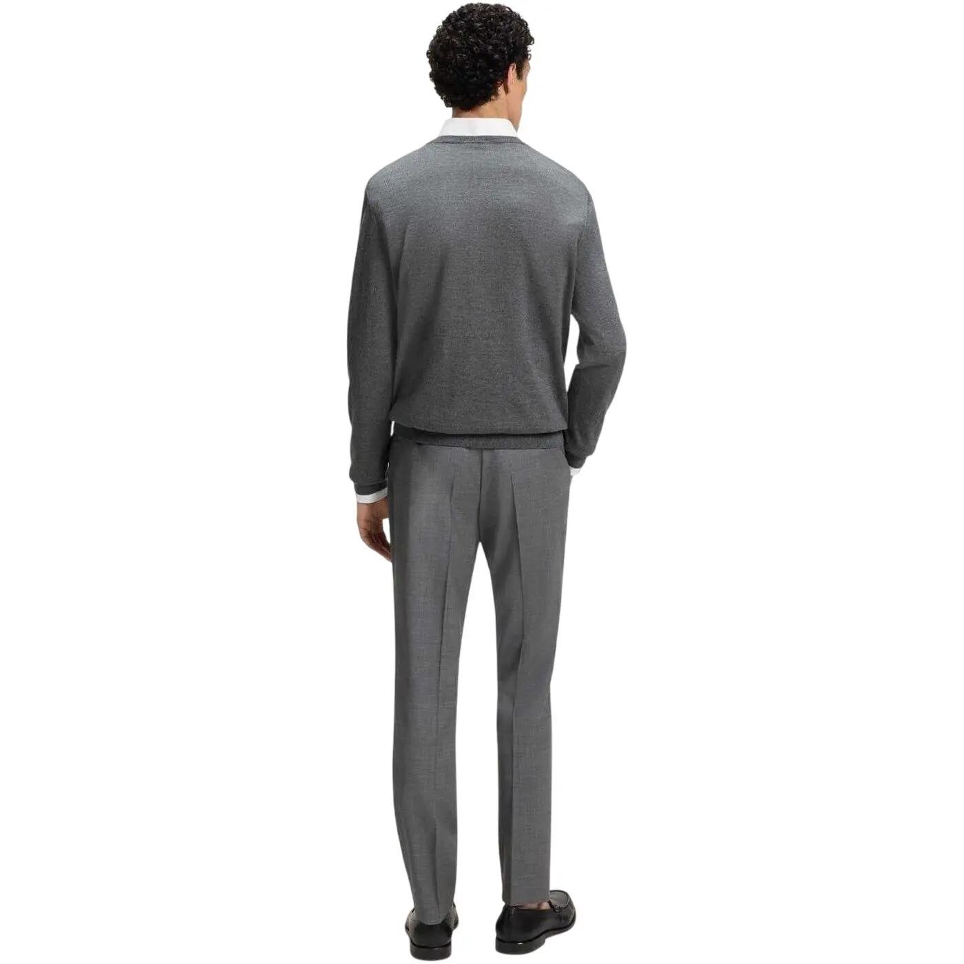 Pullover für , Jerseyware, Formell, Regulär Herren Mittelgrau 2/2