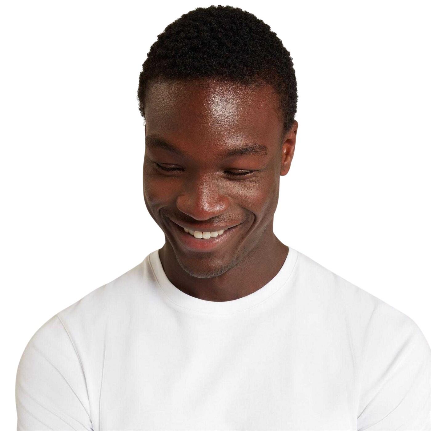 Mens Soft Touch ShortSleeved TShirt (White) 4/5