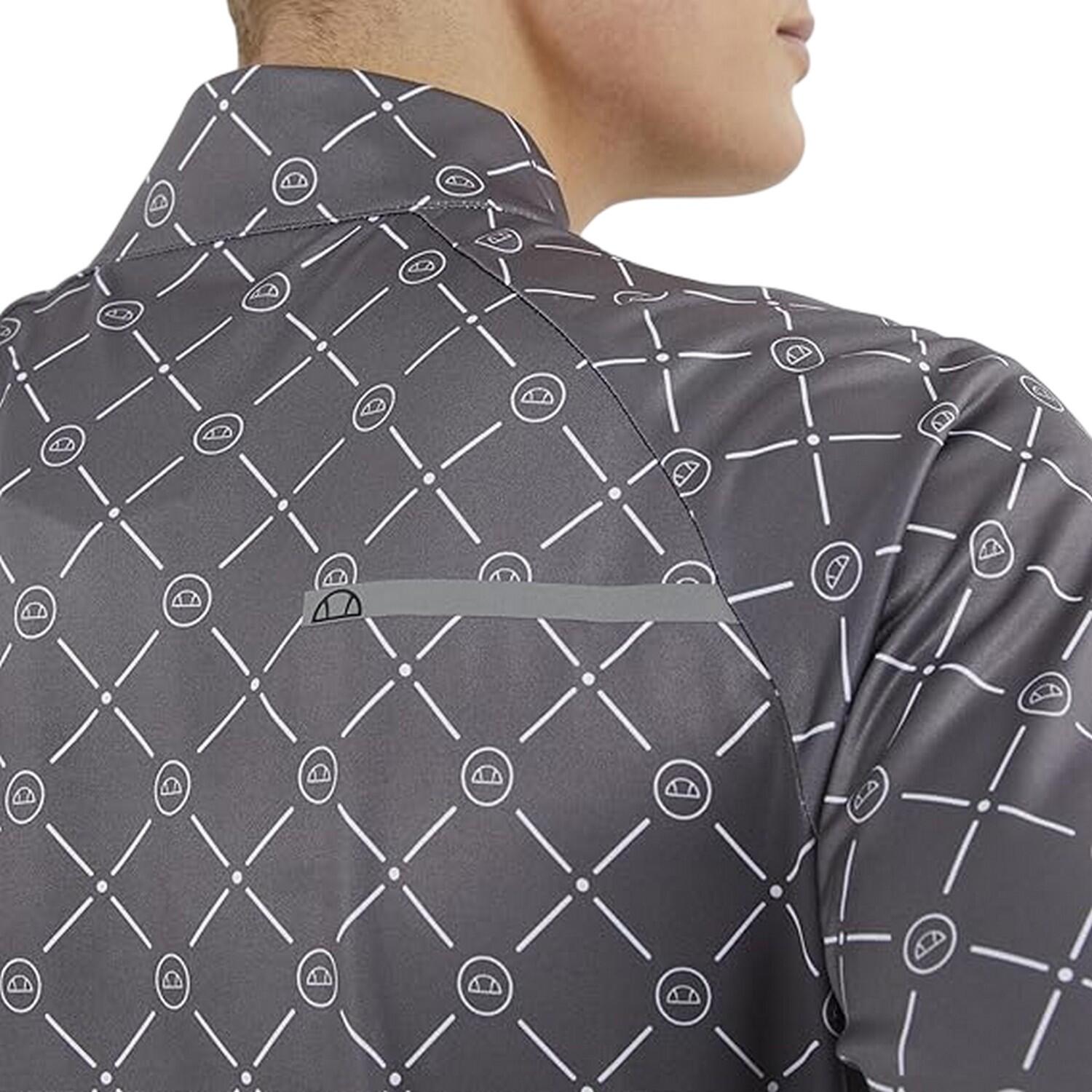 Mens Chieso Half Zip Relaxed Fit Golf Fleece Top (Grey) 2/2