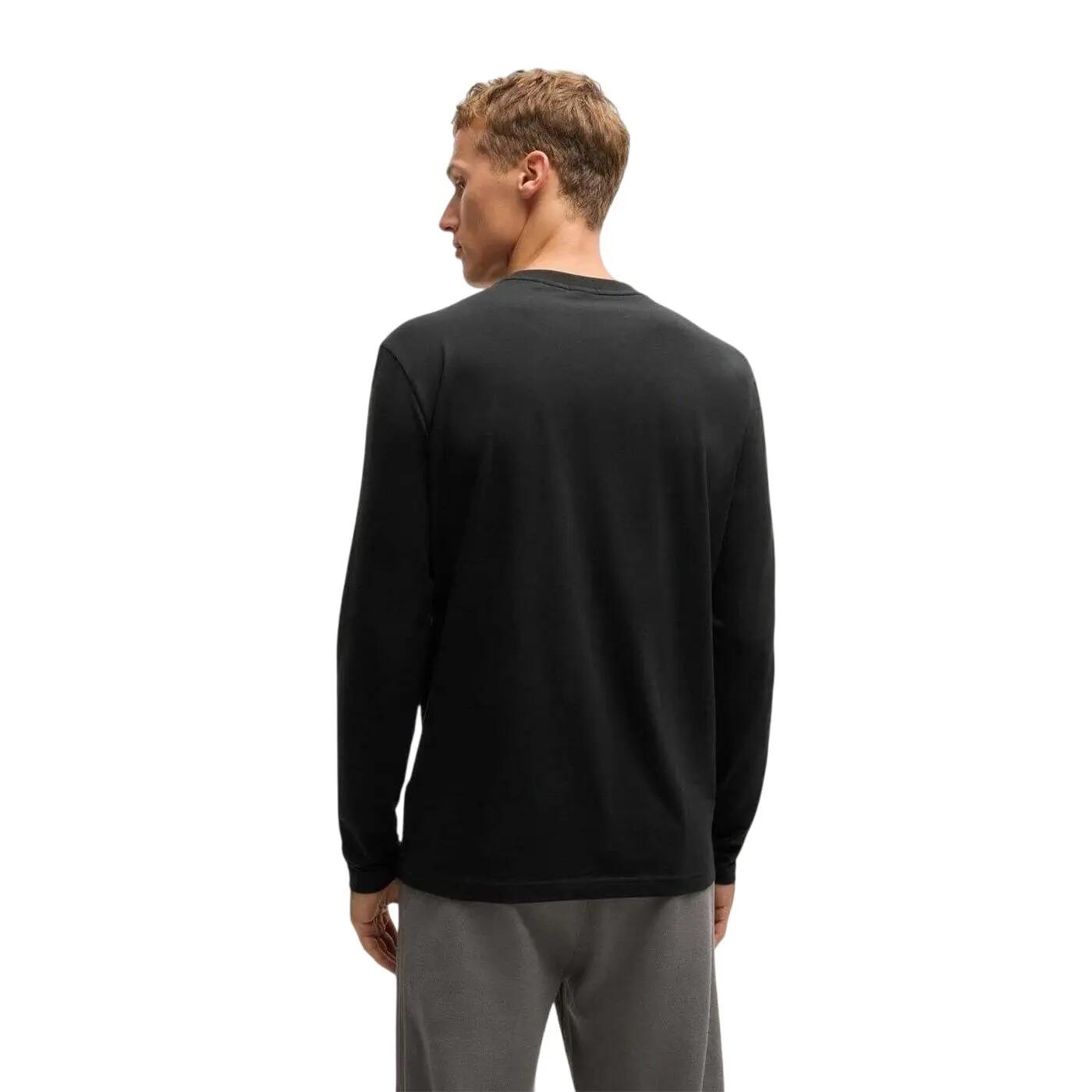 Mens Classic Logo Regular TShirt (Black) 3/5