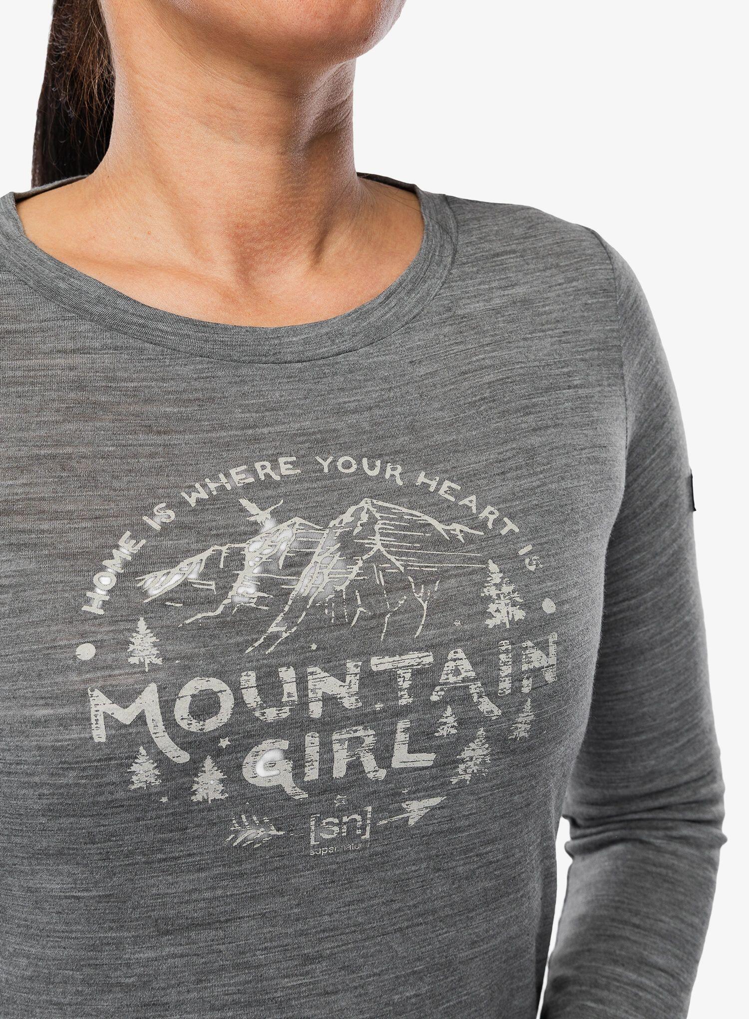 Longsleeve damski Super.natural Mountain Girl LS 6/7