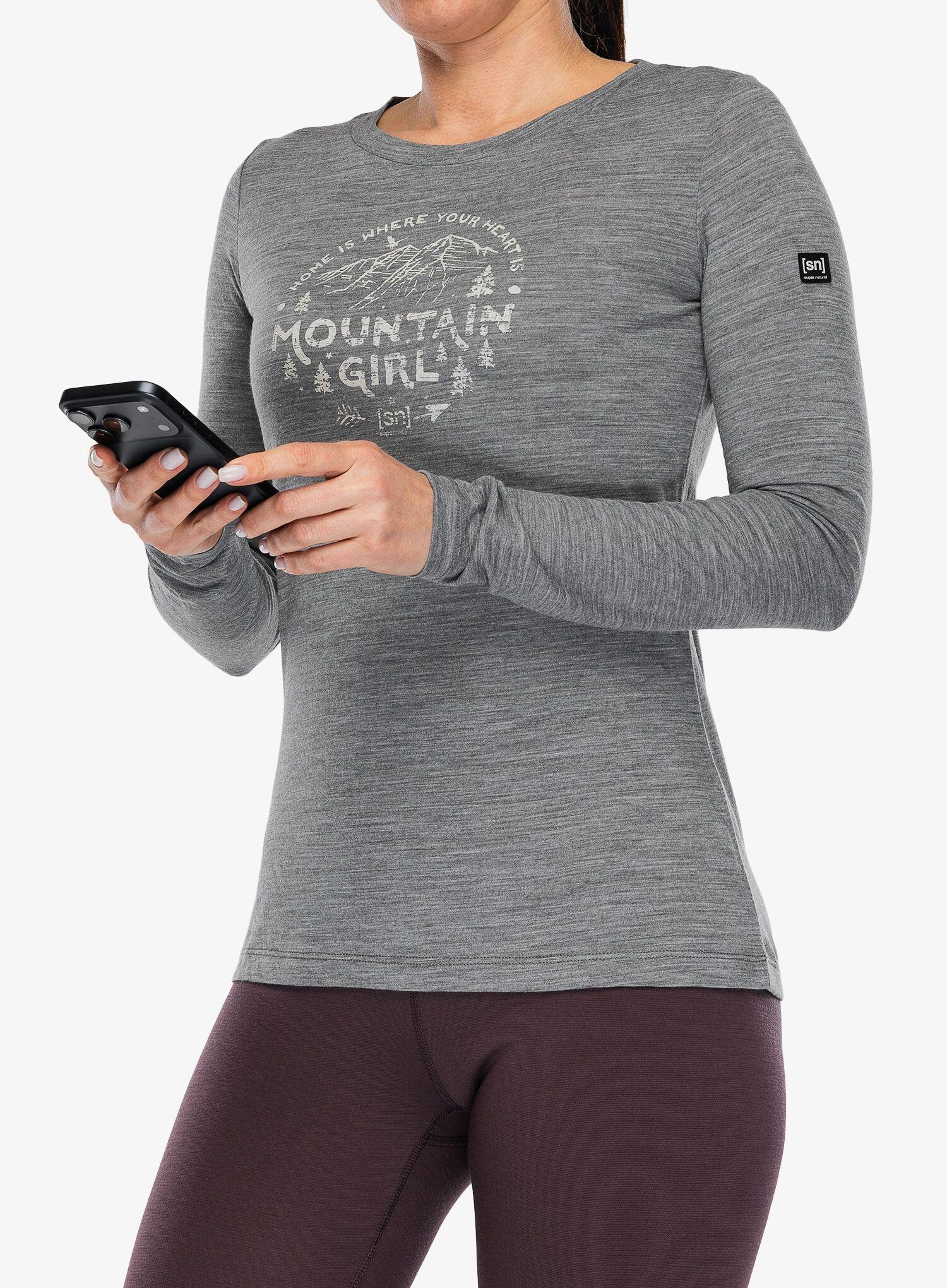 Longsleeve damski Super.natural Mountain Girl LS 7/7