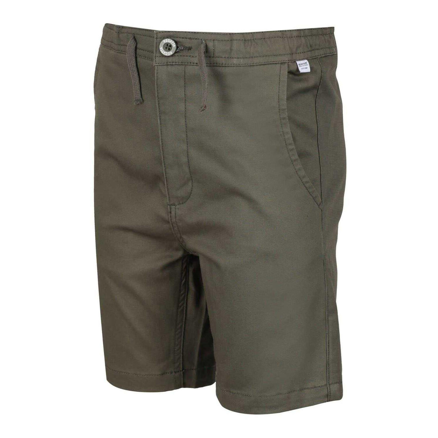 "Alber" Chino Kurze Hose für Kinder Grün 3/5
