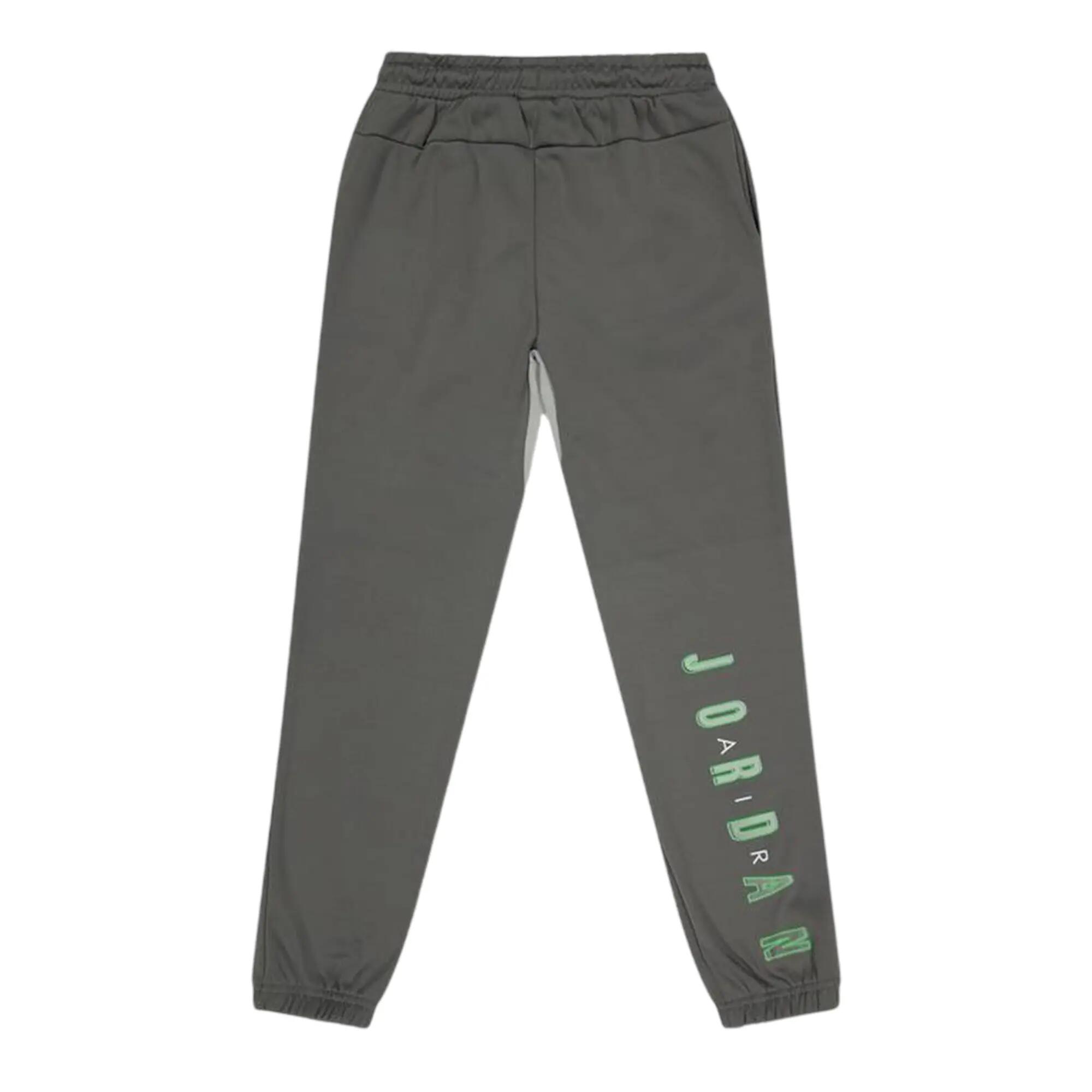 Pantalón de Chándal Therma Diseño Colores Sólidos para Niños/Niñas Gris Humo 2/2