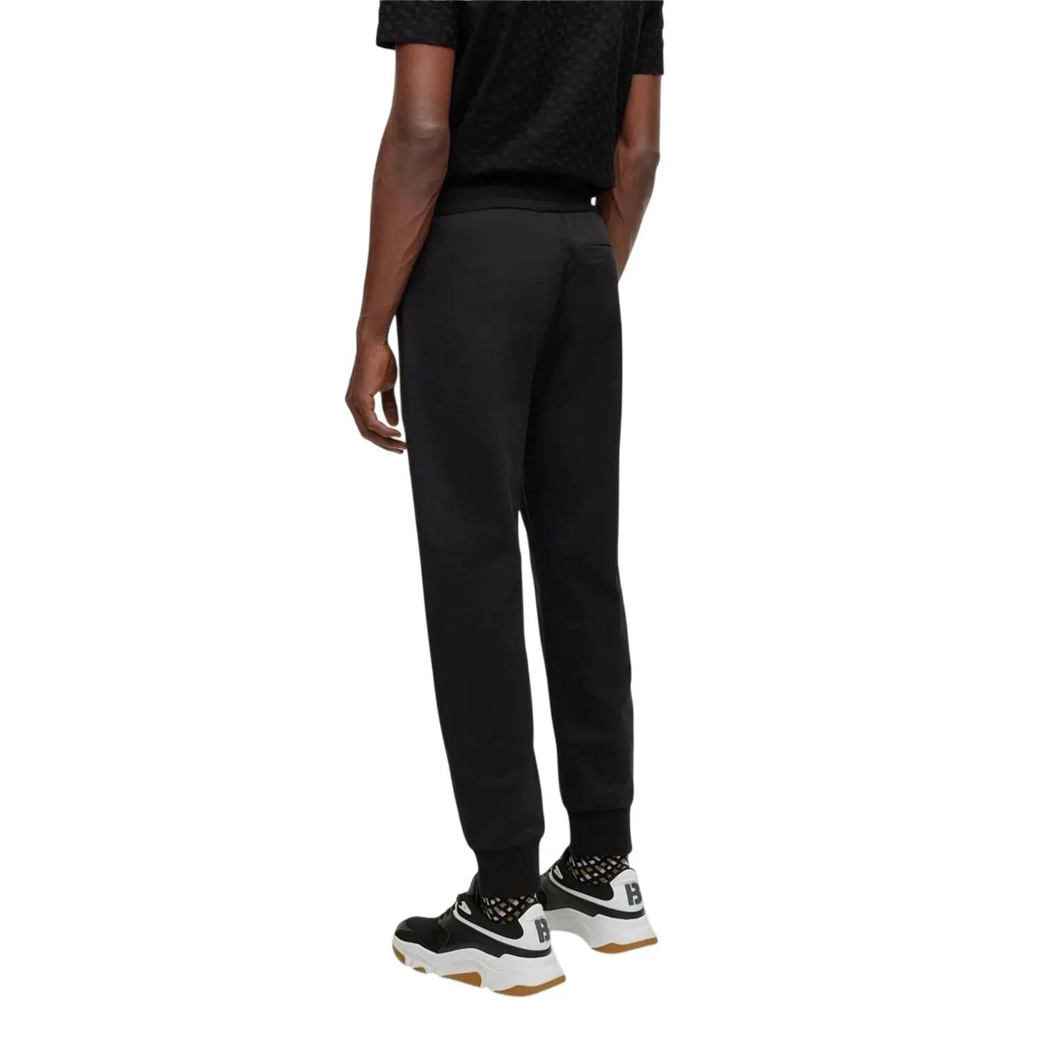 Mens Lamont Vertical Logo Slim Joggers (Black) 2/4