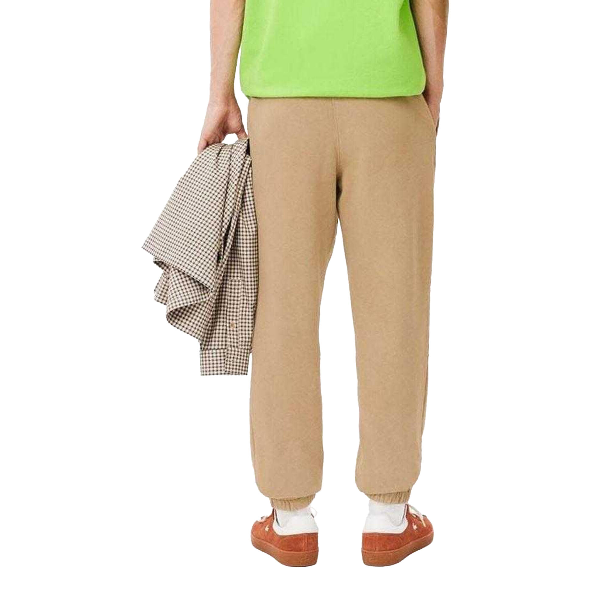 Jogginghosen für Damen Unisex Herren Beige 3/4