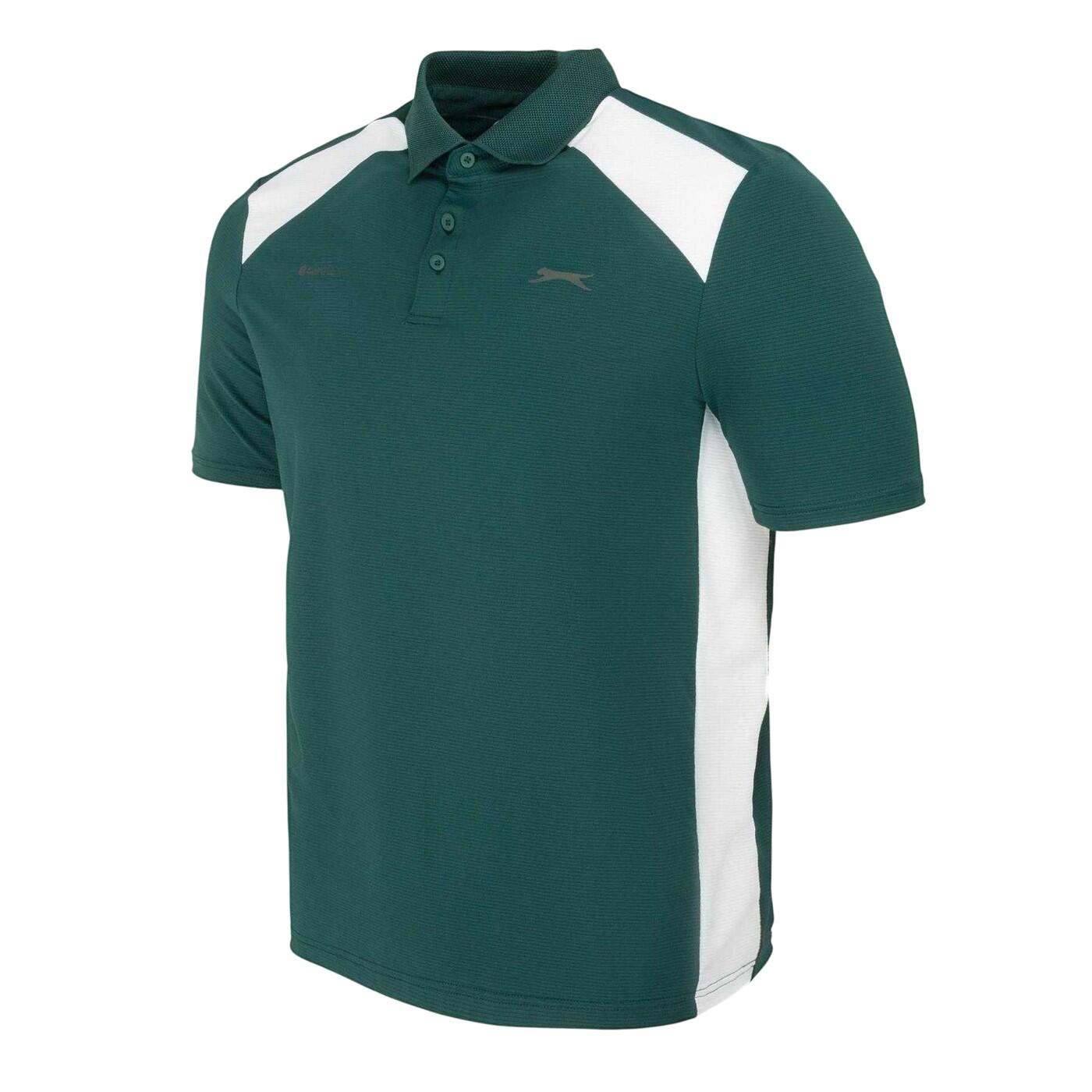 Poloshirt für Herren Grün/Weiß 3/3